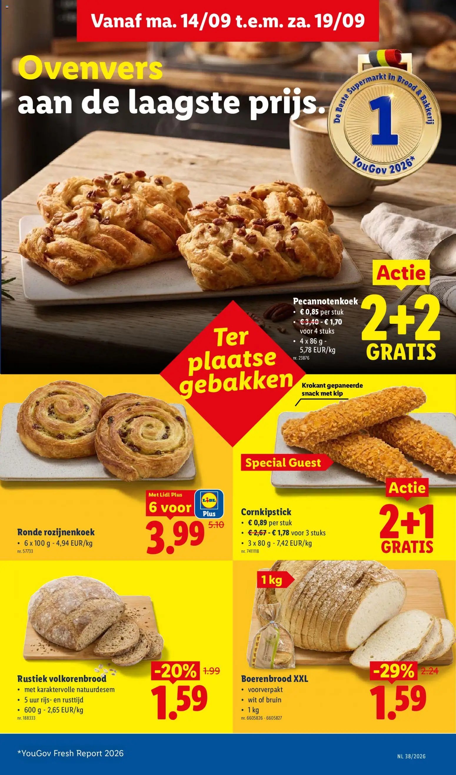 Lidl folder van 14.09.2026 Lidl Folder week 38