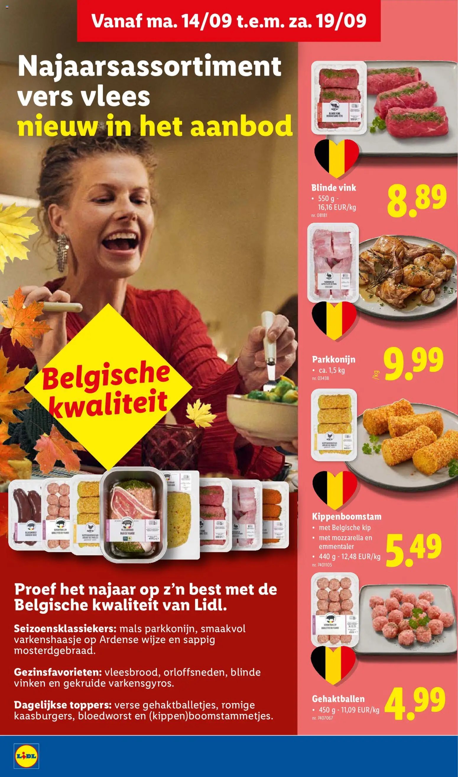 Lidl folder van 14.09.2026 Lidl Folder week 38