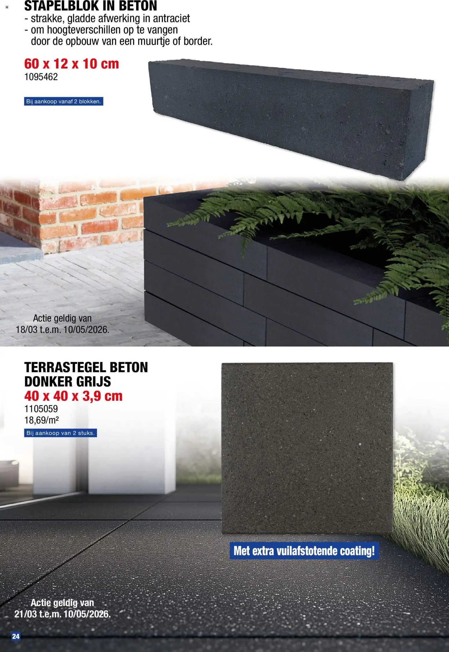 Hubo folder van 21.03.2026 Hubo Terras & bestrating