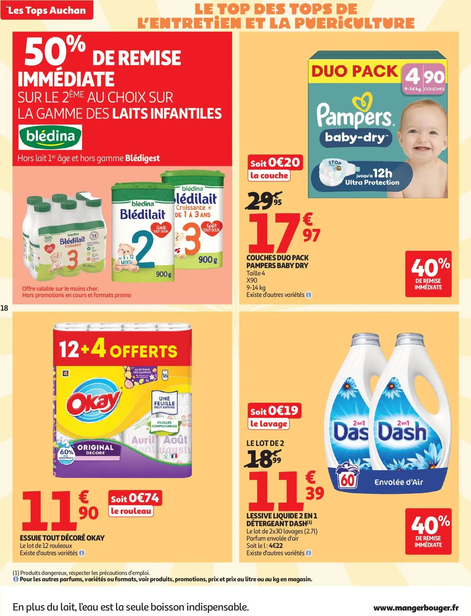 Auchan folder van 01.09.2026 Auchan Tops rentrée supers