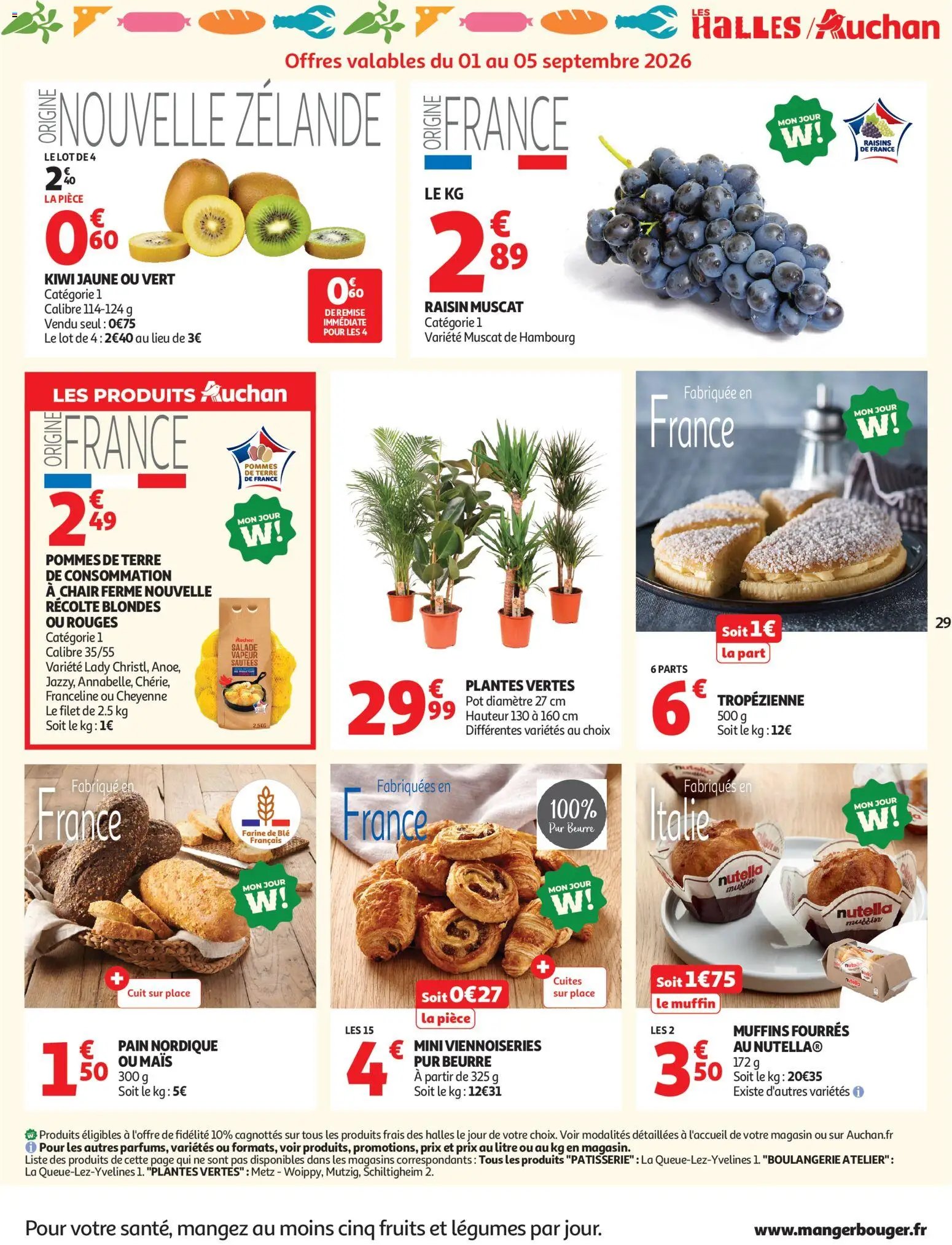 Auchan folder van 01.09.2026 Auchan Tops rentrée supers