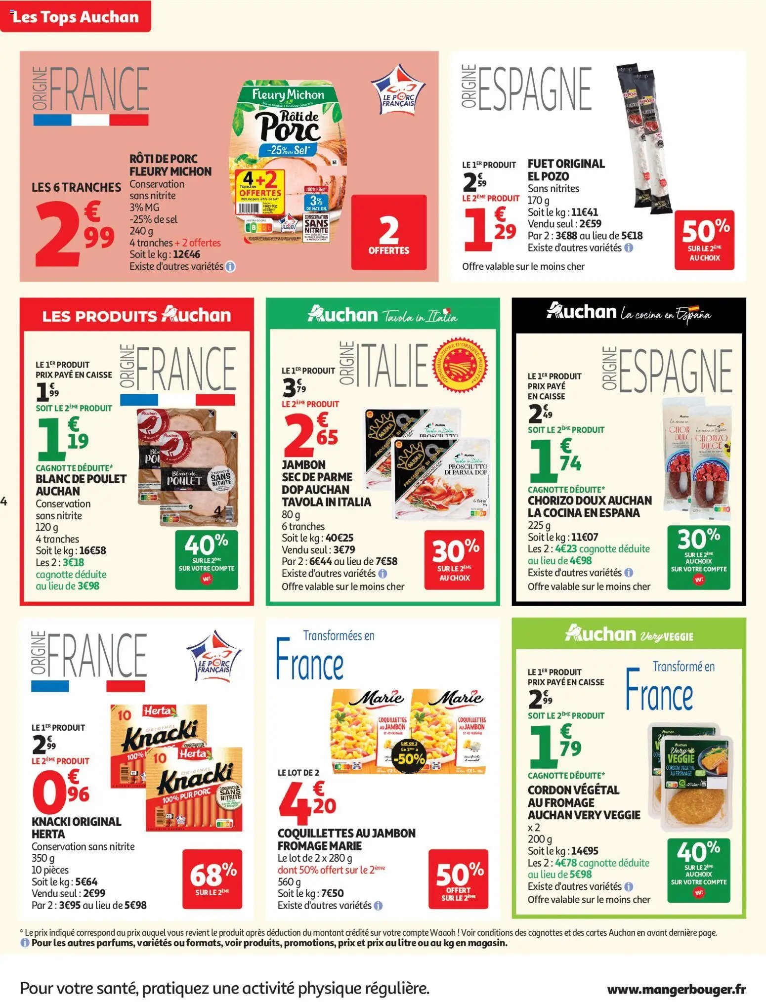 Auchan folder van 01.09.2026 Auchan Tops rentrée supers