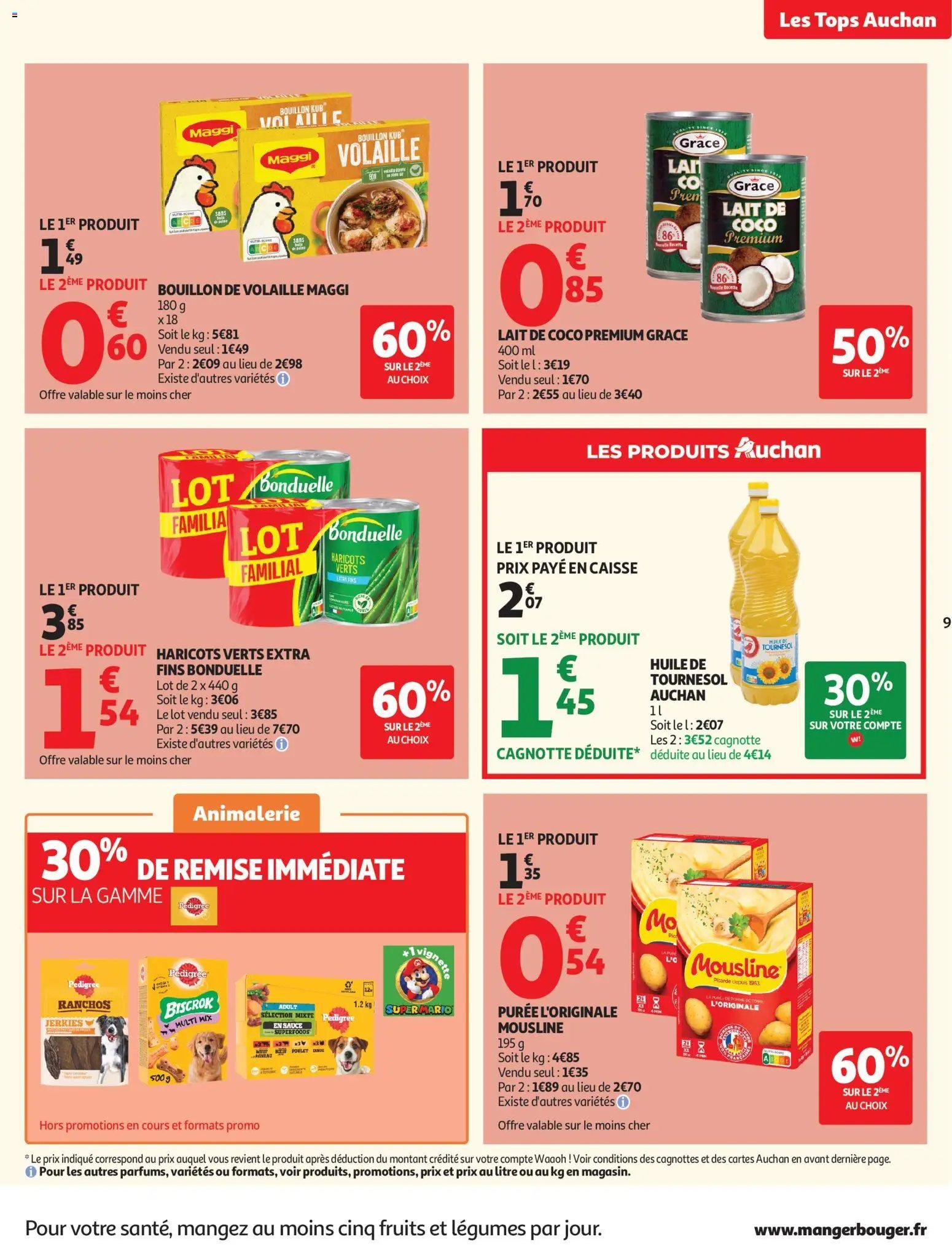 Auchan folder van 01.09.2026 Auchan Tops rentrée supers