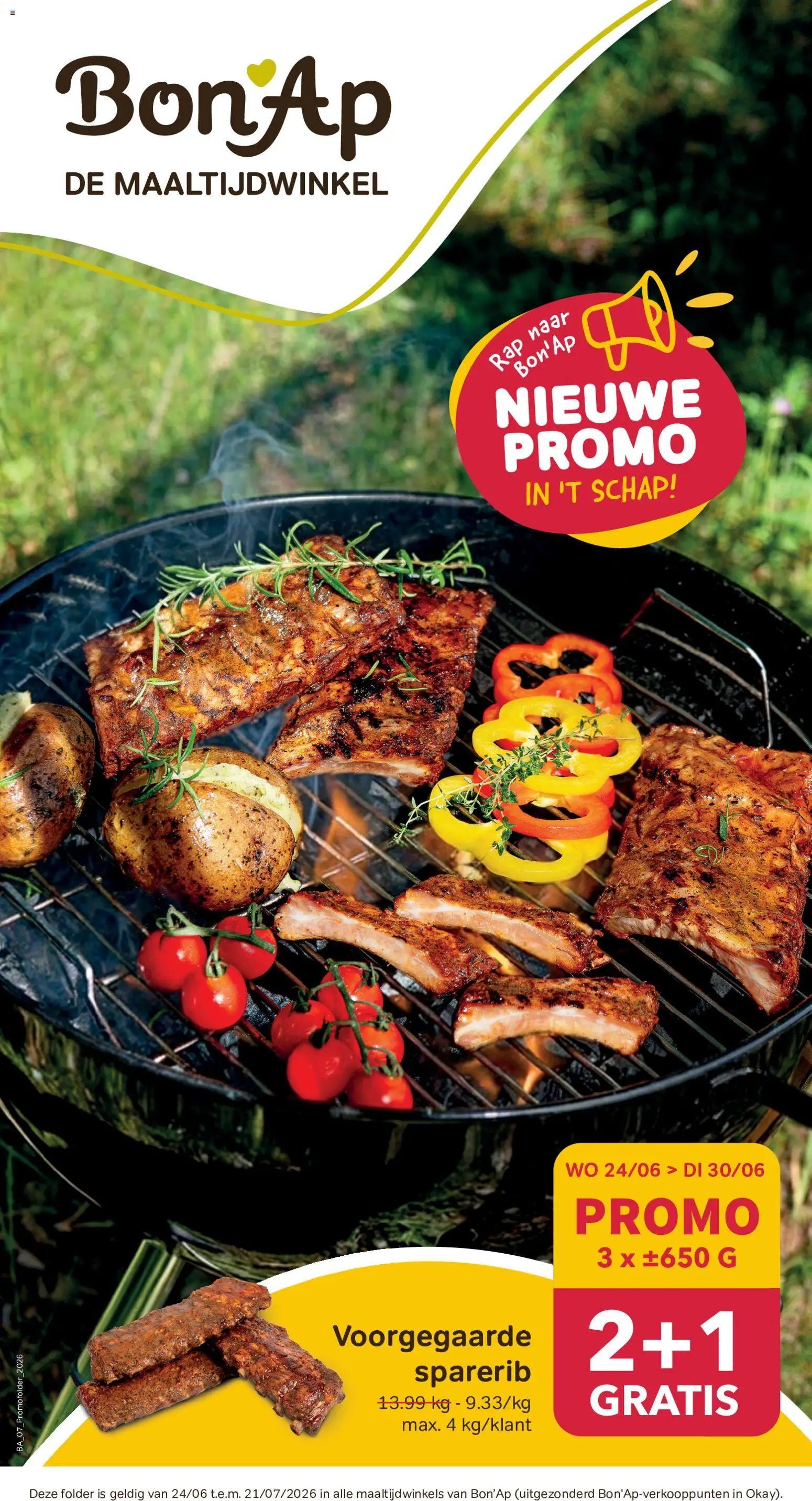 Bon Ap folder van 24.06.2026 Bon Ap Folder/Publicité