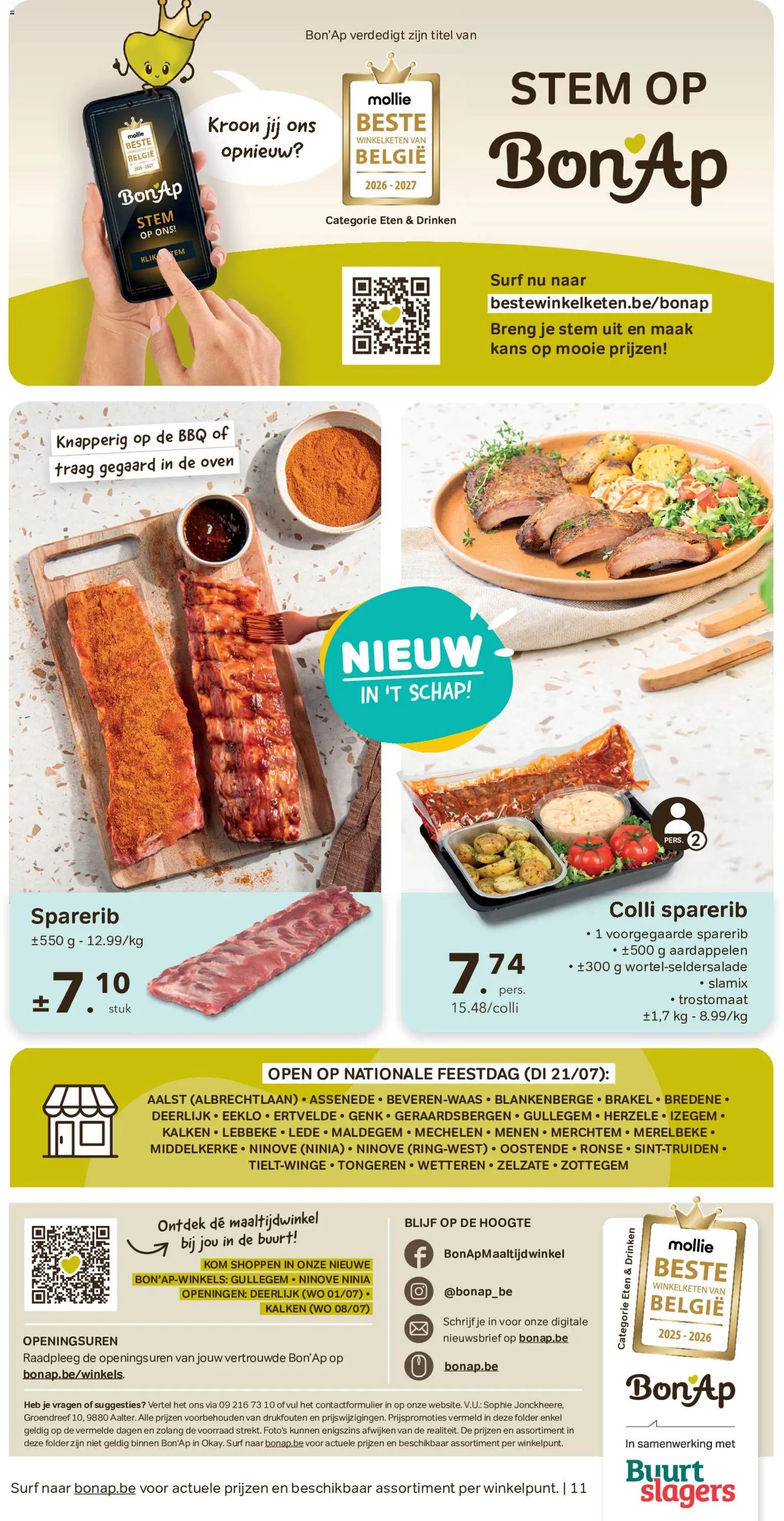 Bon Ap folder van 24.06.2026 Bon Ap Folder/Publicité
