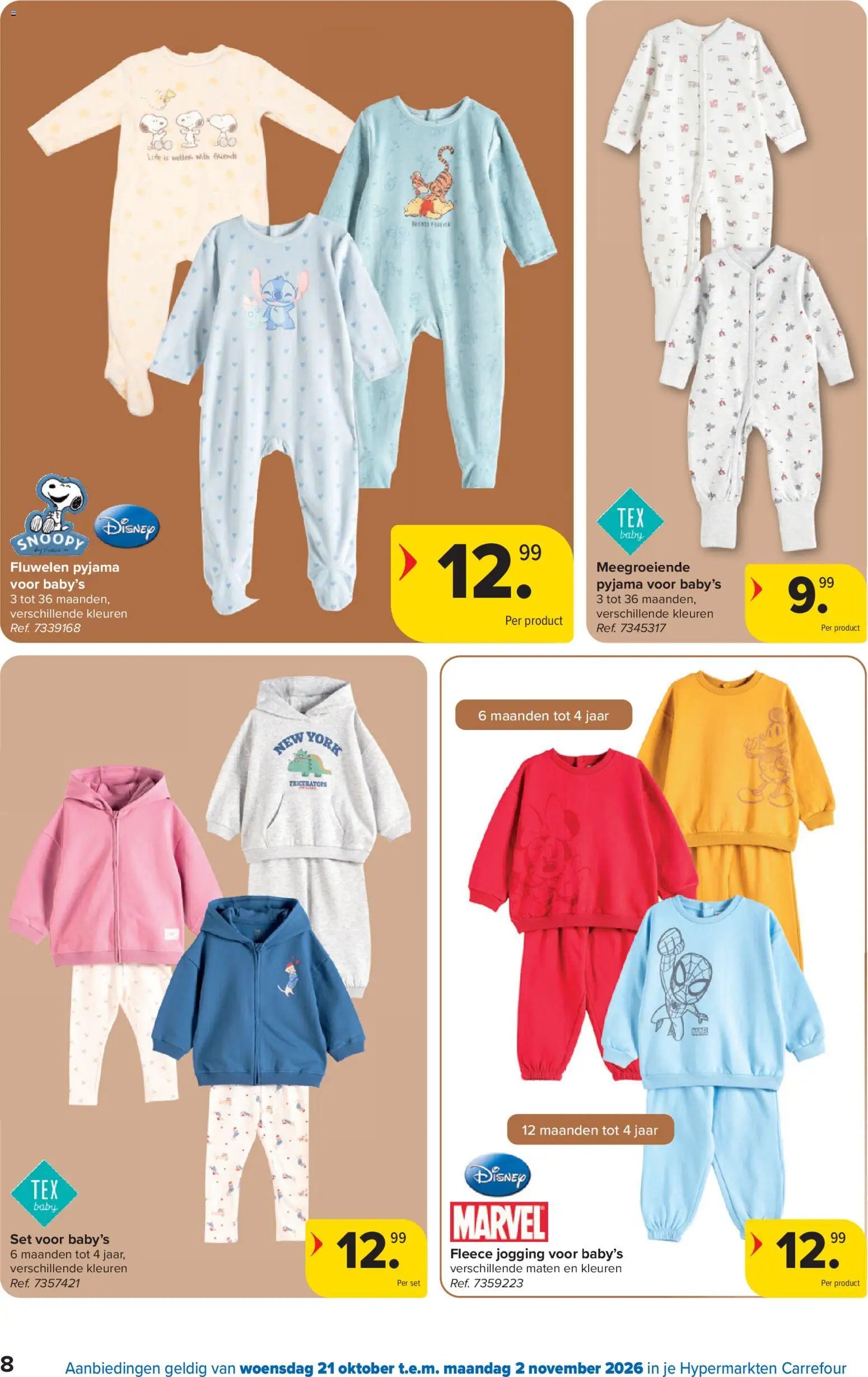 Carrefour folder van 21.10.2026 Carrefour Gekleed voor de herfst