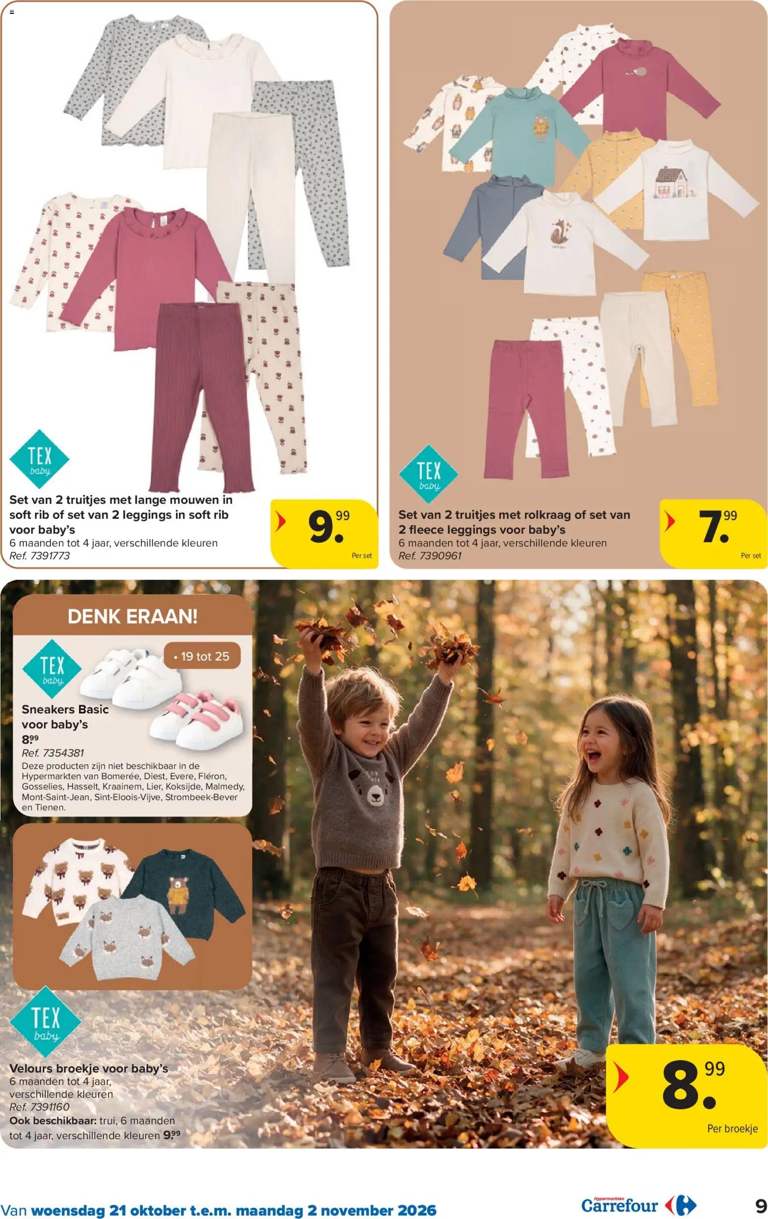Carrefour folder van 21.10.2026 Carrefour Gekleed voor de herfst