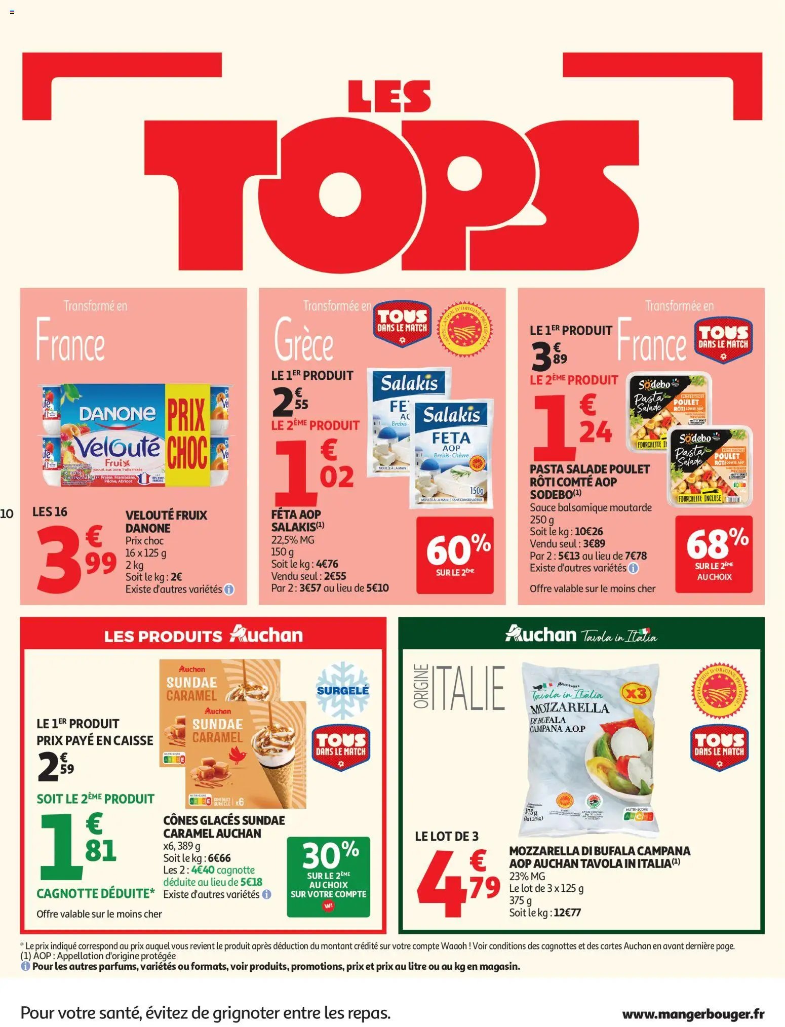 Auchan folder van 07.07.2026 Auchan Tops, Halles supers