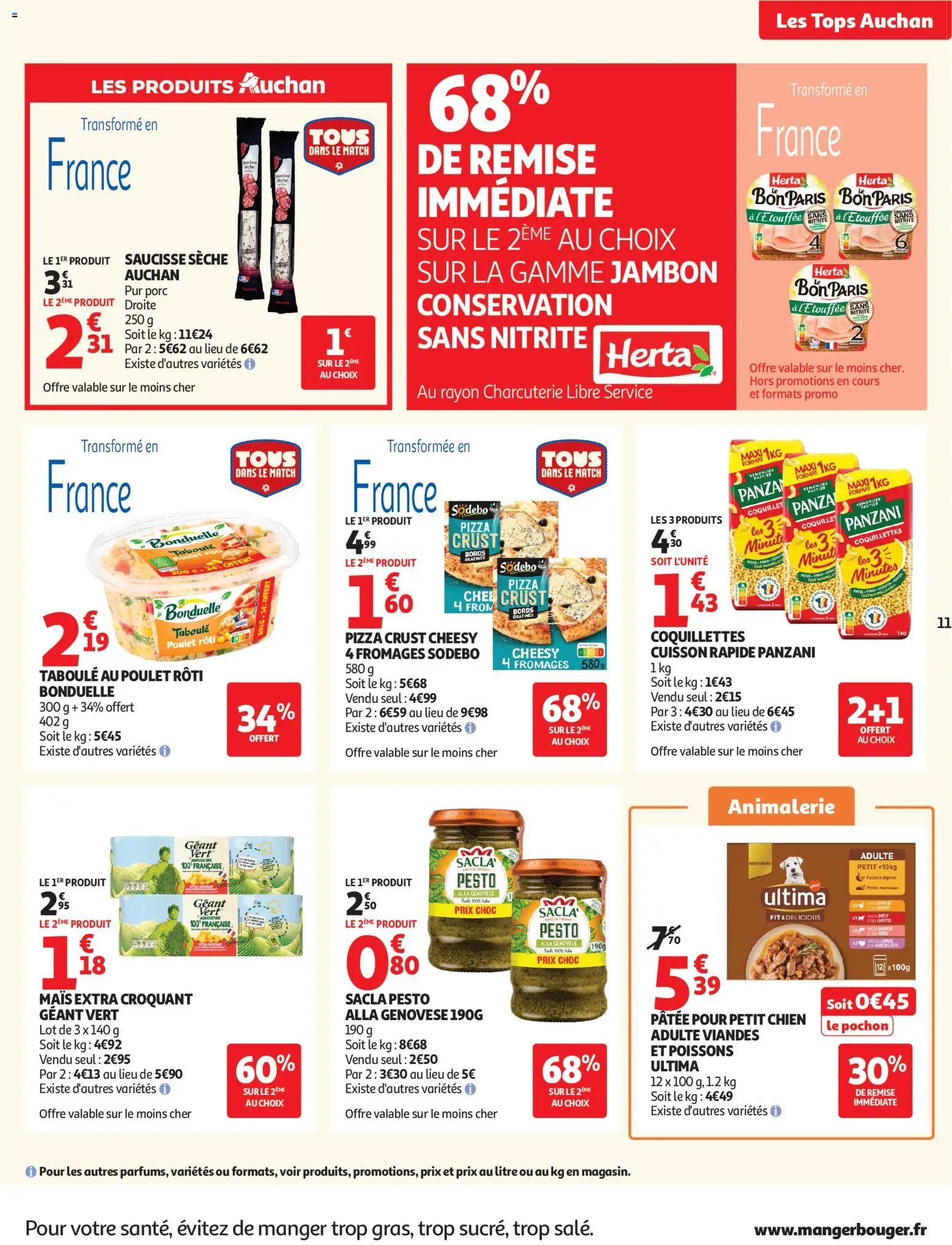 Auchan folder van 07.07.2026 Auchan Tops, Halles supers