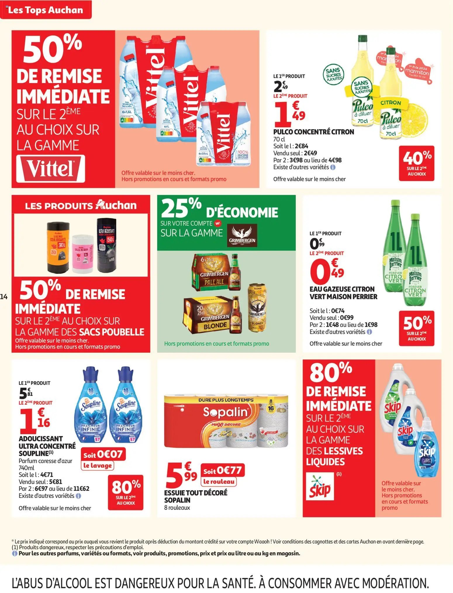 Auchan folder van 07.07.2026 Auchan Tops, Halles supers
