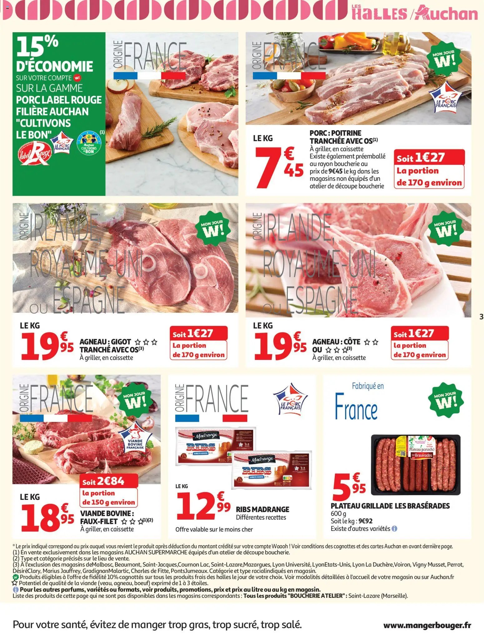 Auchan folder van 07.07.2026 Auchan Tops, Halles supers