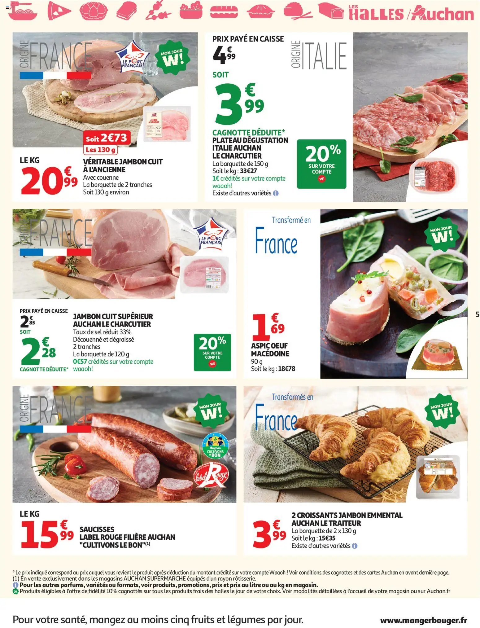 Auchan folder van 07.07.2026 Auchan Tops, Halles supers
