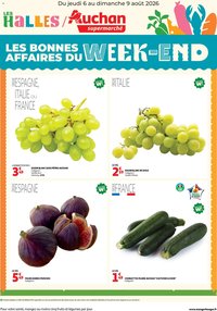 Auchan folder van 06.08.2026 Auchan Les bons plans du week end dans votre super !