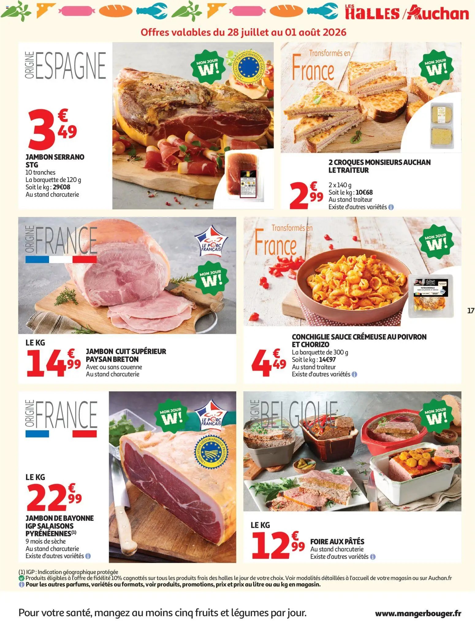 Auchan folder van 28.07.2026 Auchan Folder / Publicité