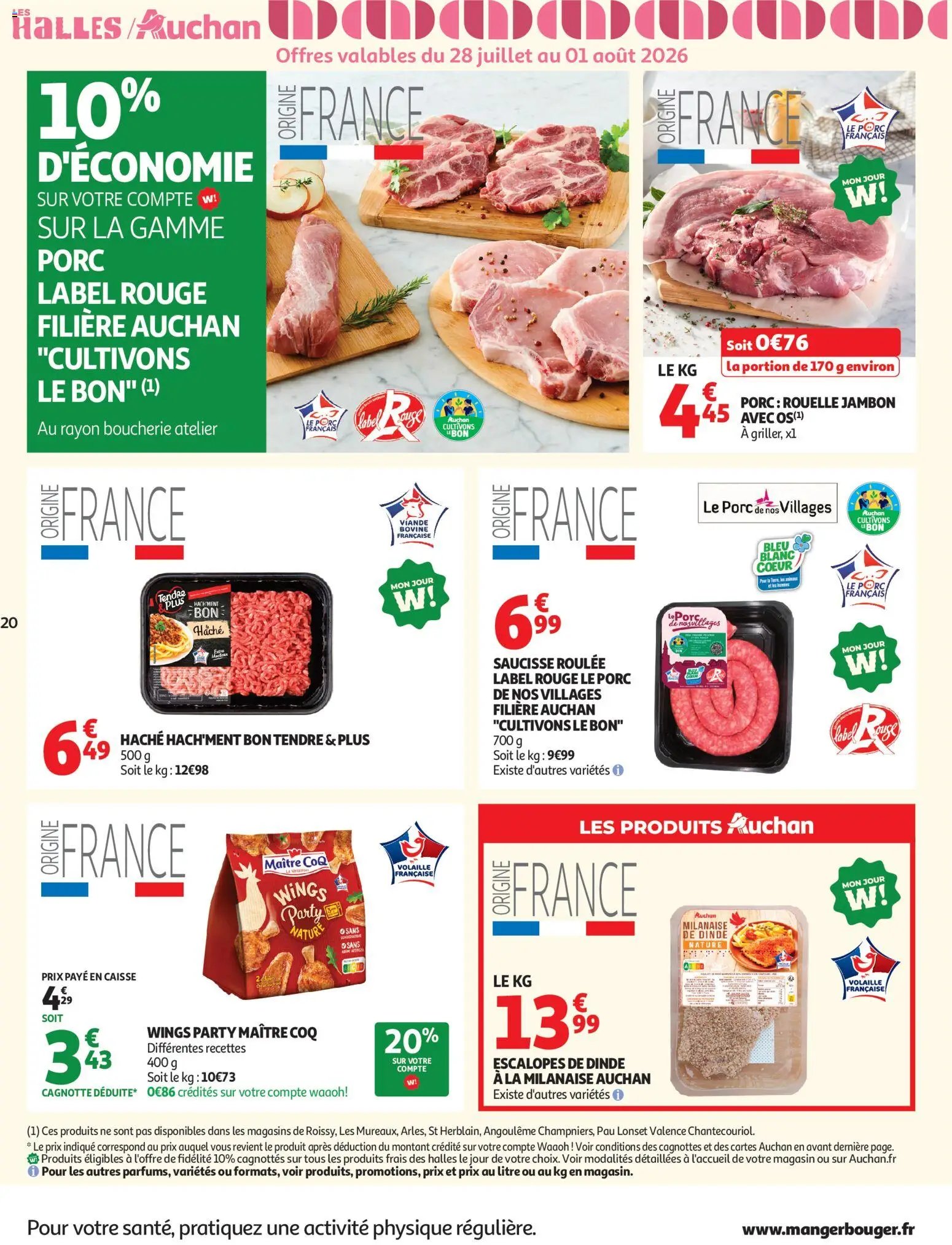 Auchan folder van 28.07.2026 Auchan Folder / Publicité