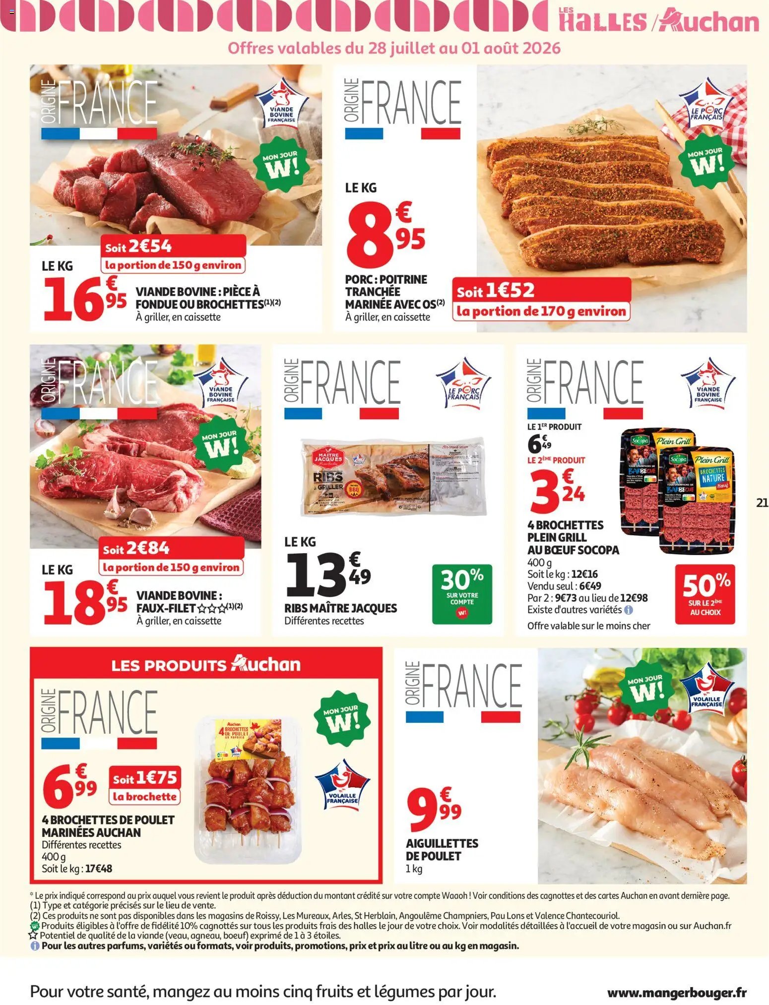 Auchan folder van 28.07.2026 Auchan Folder / Publicité