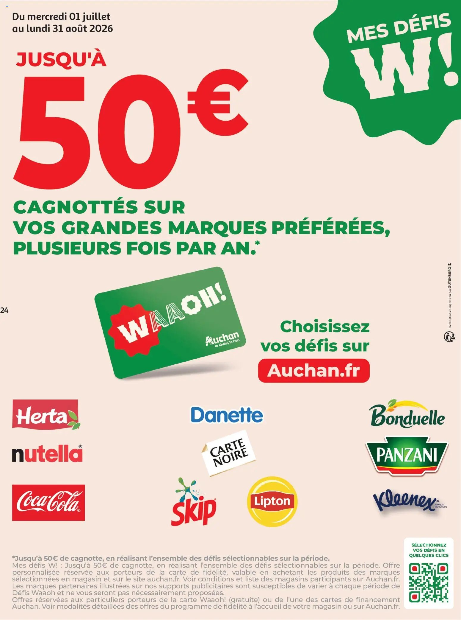 Auchan folder van 28.07.2026 Auchan Folder / Publicité