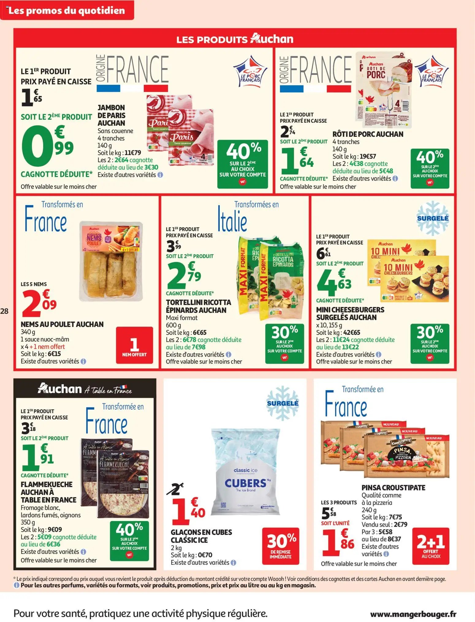 Auchan folder van 28.07.2026 Auchan Folder / Publicité
