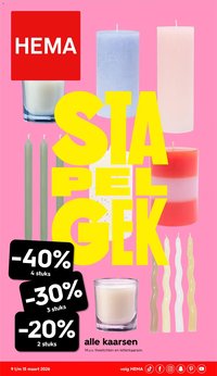 Hema folder van 09.03.2026 Hema Folder / Publicité