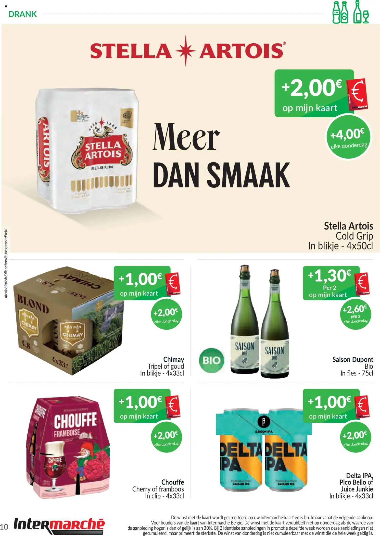 Intermarché folder van 01.08.2026 Intermarché augustusaanbiedingen met de Intermarché-kaart