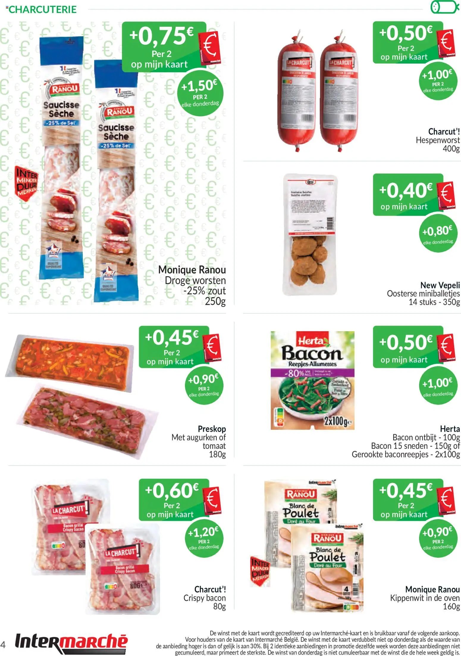 Intermarché folder van 01.08.2026 Intermarché augustusaanbiedingen met de Intermarché-kaart