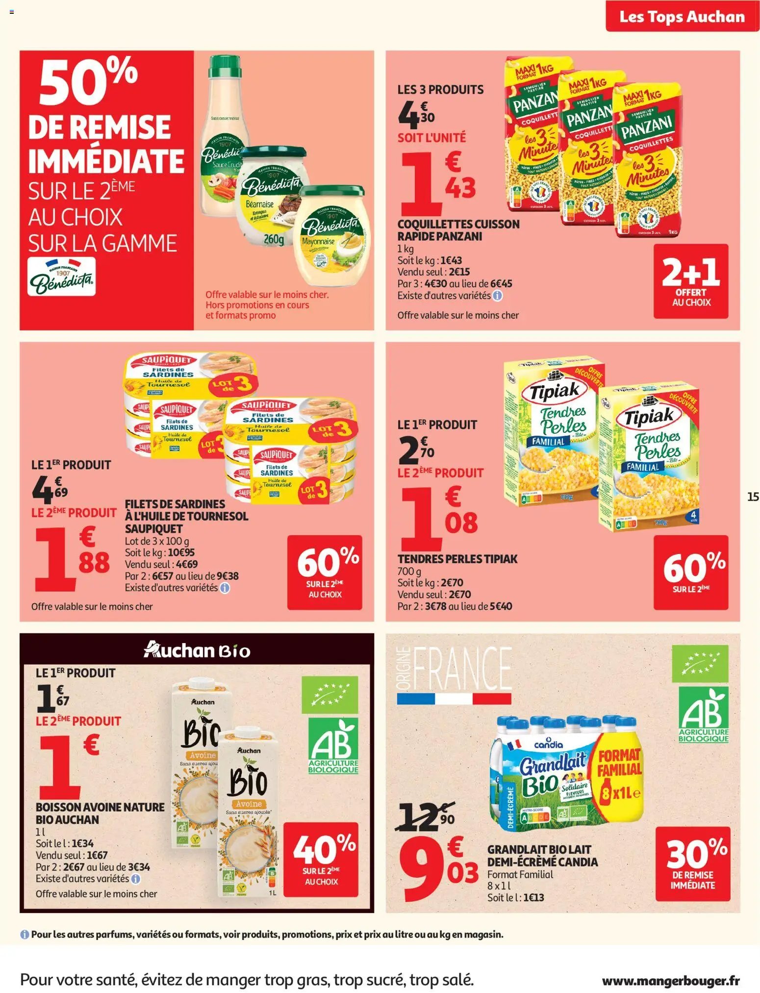 Auchan folder van 07.07.2026 Auchan Tops, Halles hypers