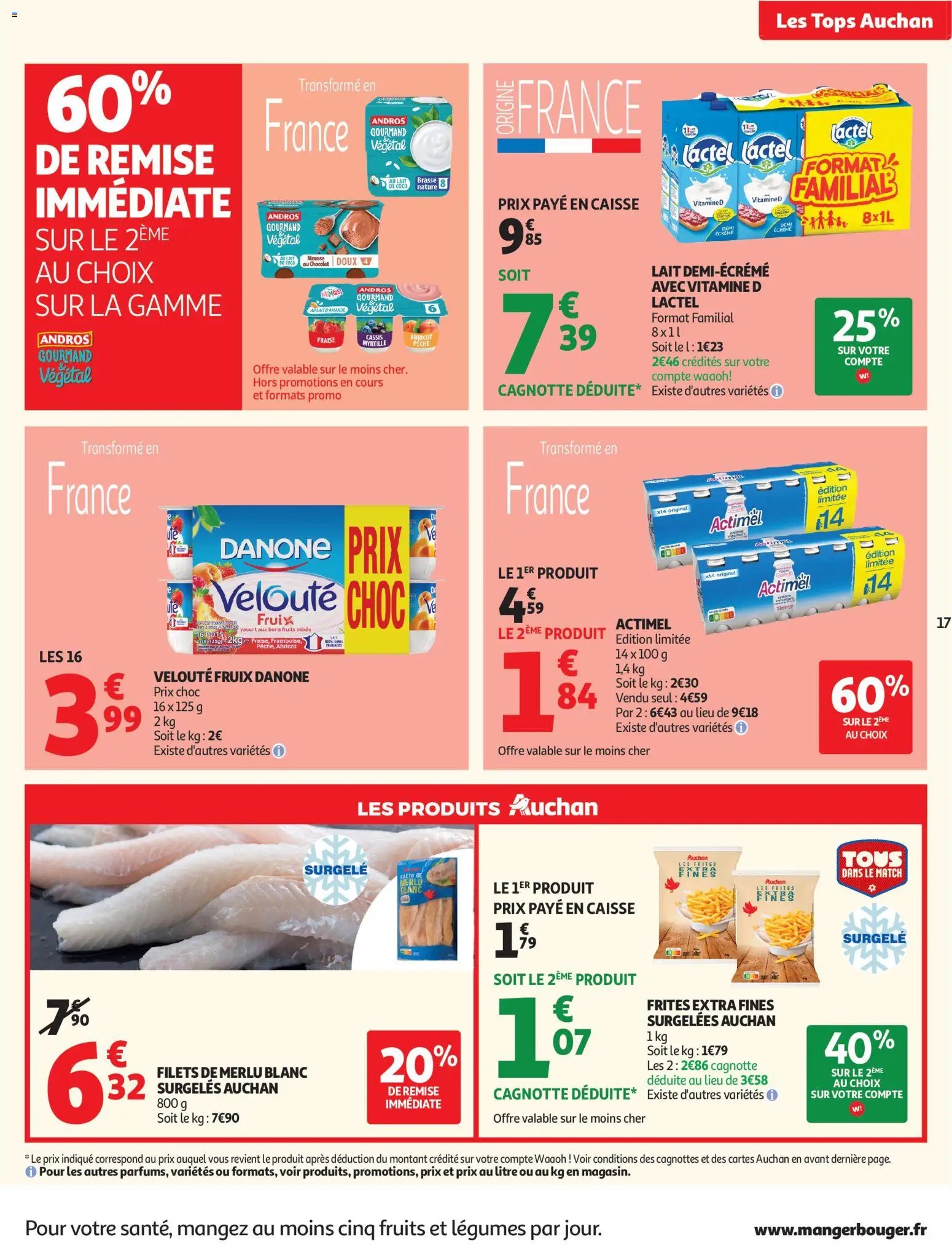 Auchan folder van 07.07.2026 Auchan Tops, Halles hypers