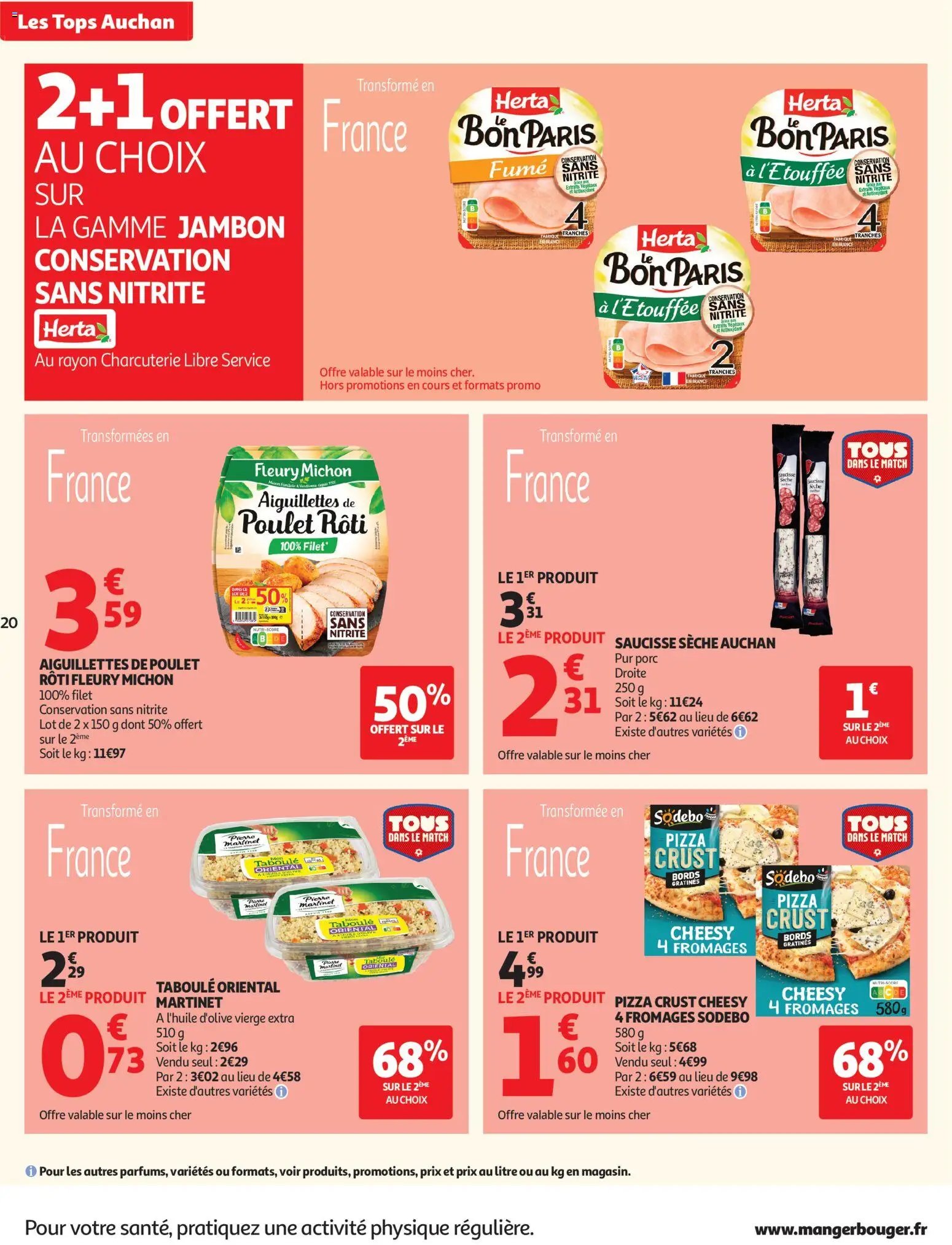 Auchan folder van 07.07.2026 Auchan Tops, Halles hypers