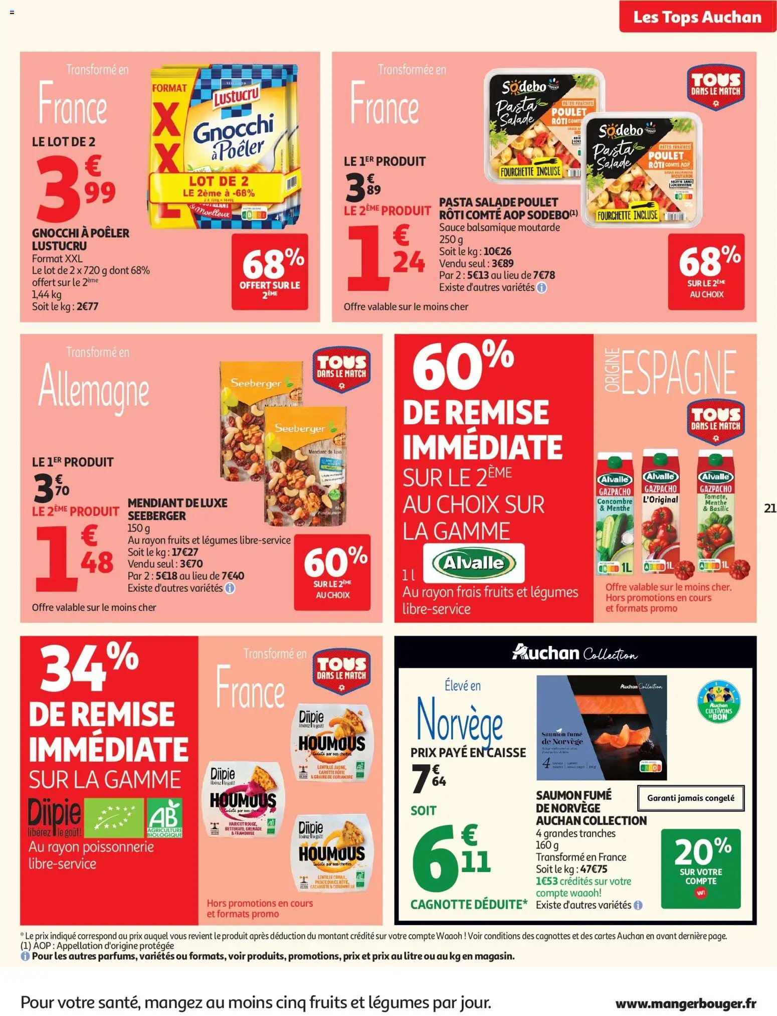 Auchan folder van 07.07.2026 Auchan Tops, Halles hypers