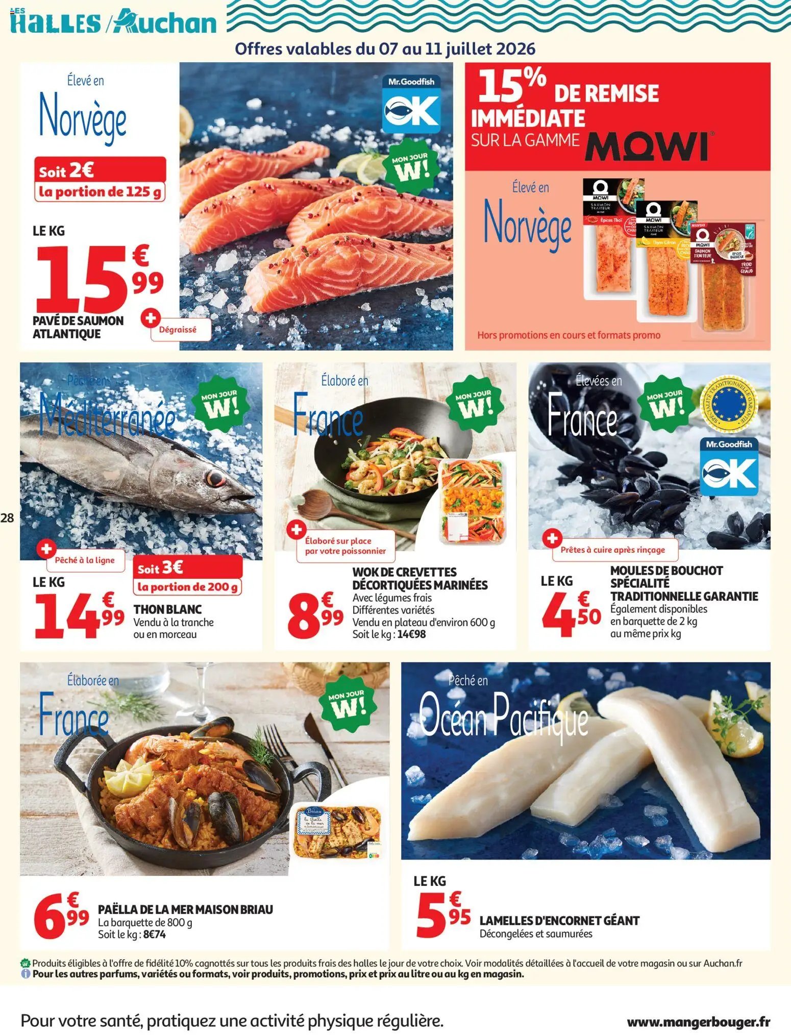 Auchan folder van 07.07.2026 Auchan Tops, Halles hypers