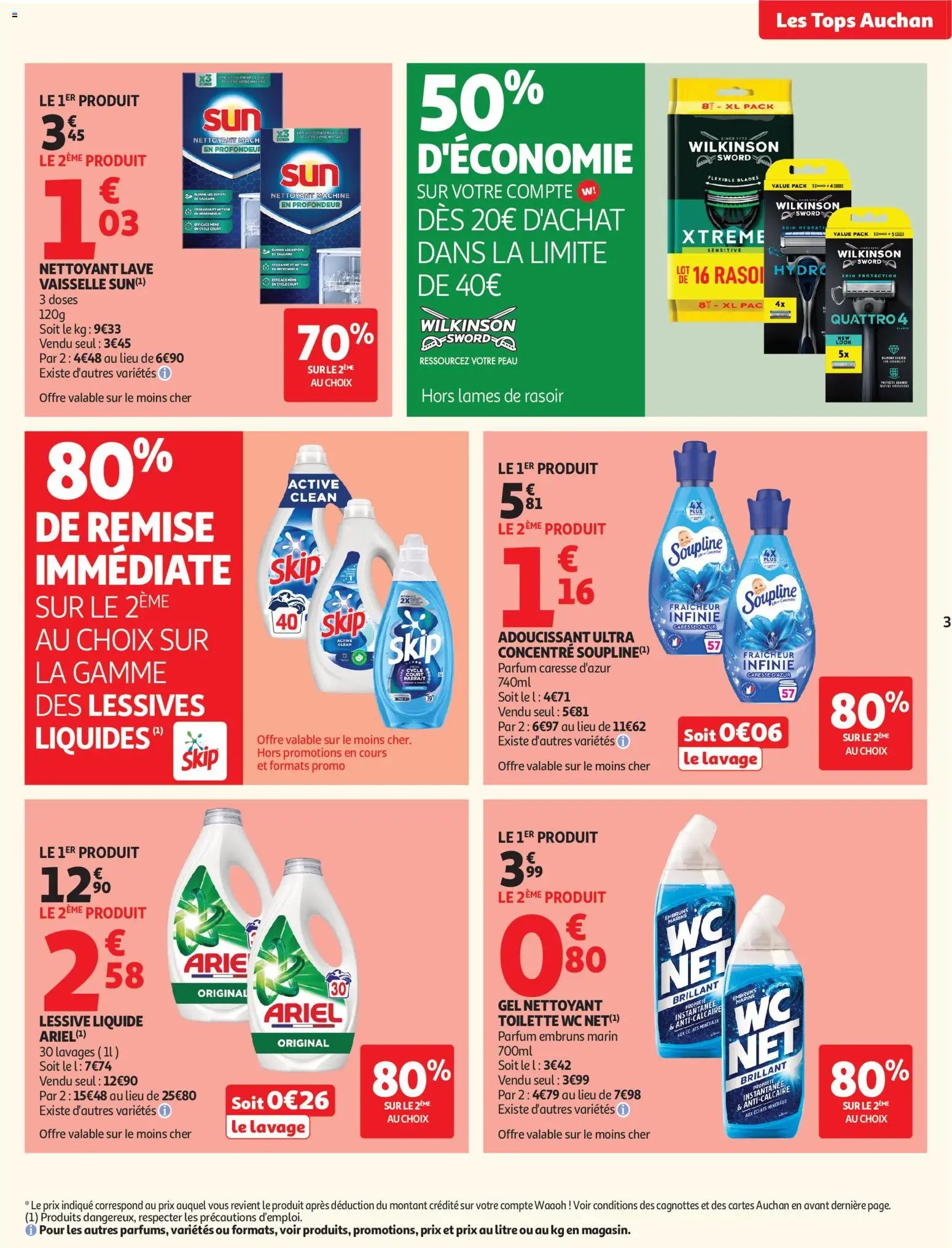 Auchan folder van 07.07.2026 Auchan Tops, Halles hypers