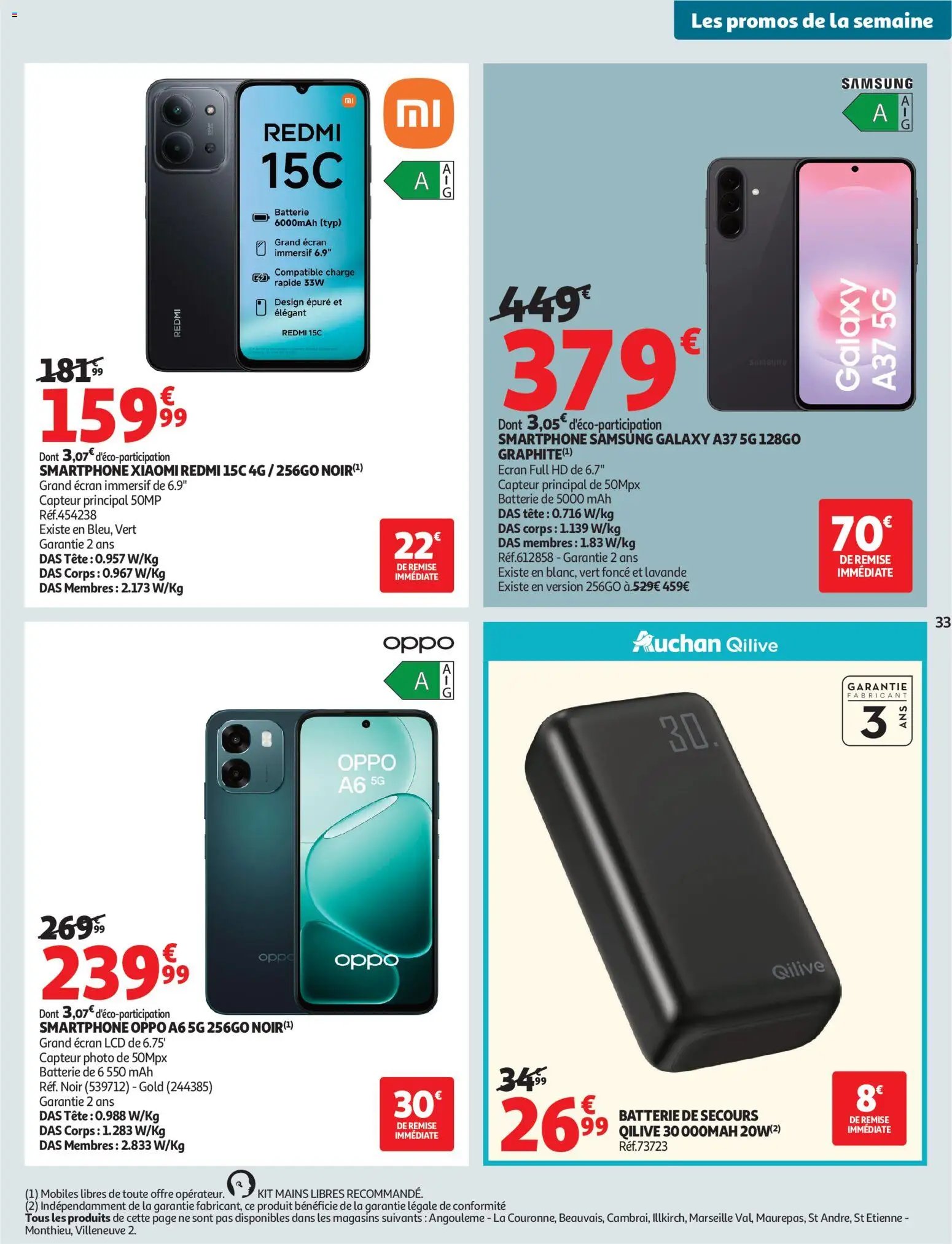 Auchan folder van 07.07.2026 Auchan Tops, Halles hypers