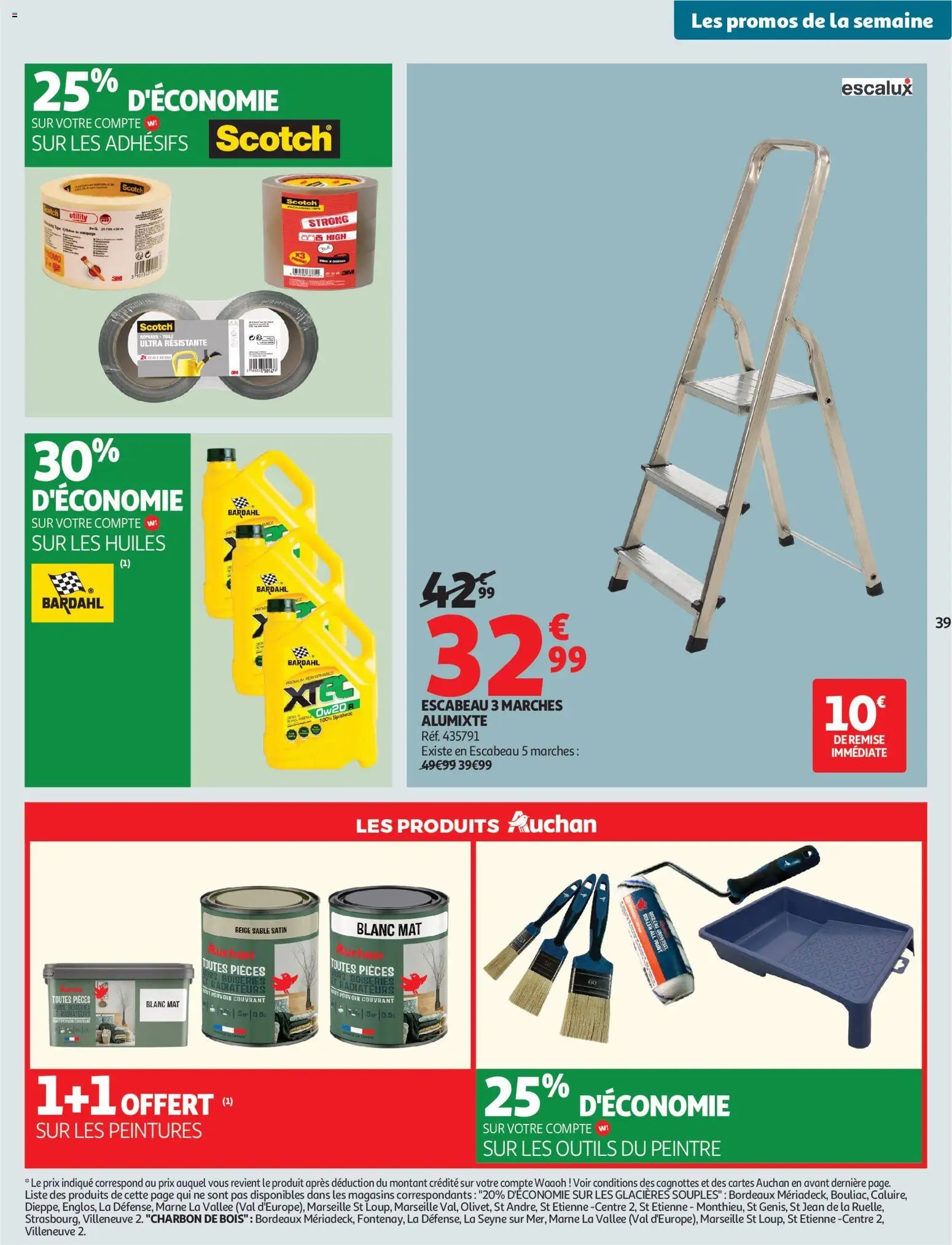 Auchan folder van 07.07.2026 Auchan Tops, Halles hypers