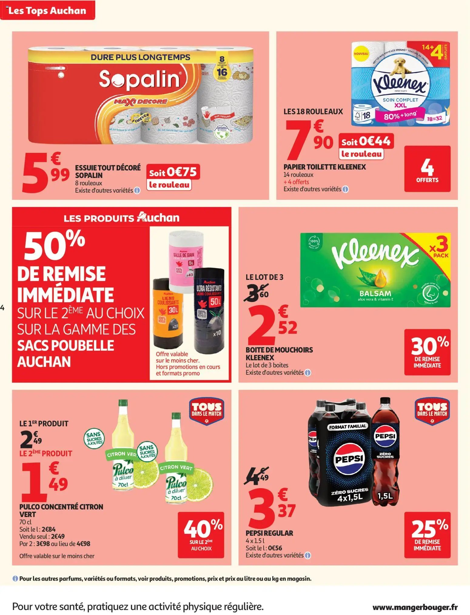 Auchan folder van 07.07.2026 Auchan Tops, Halles hypers