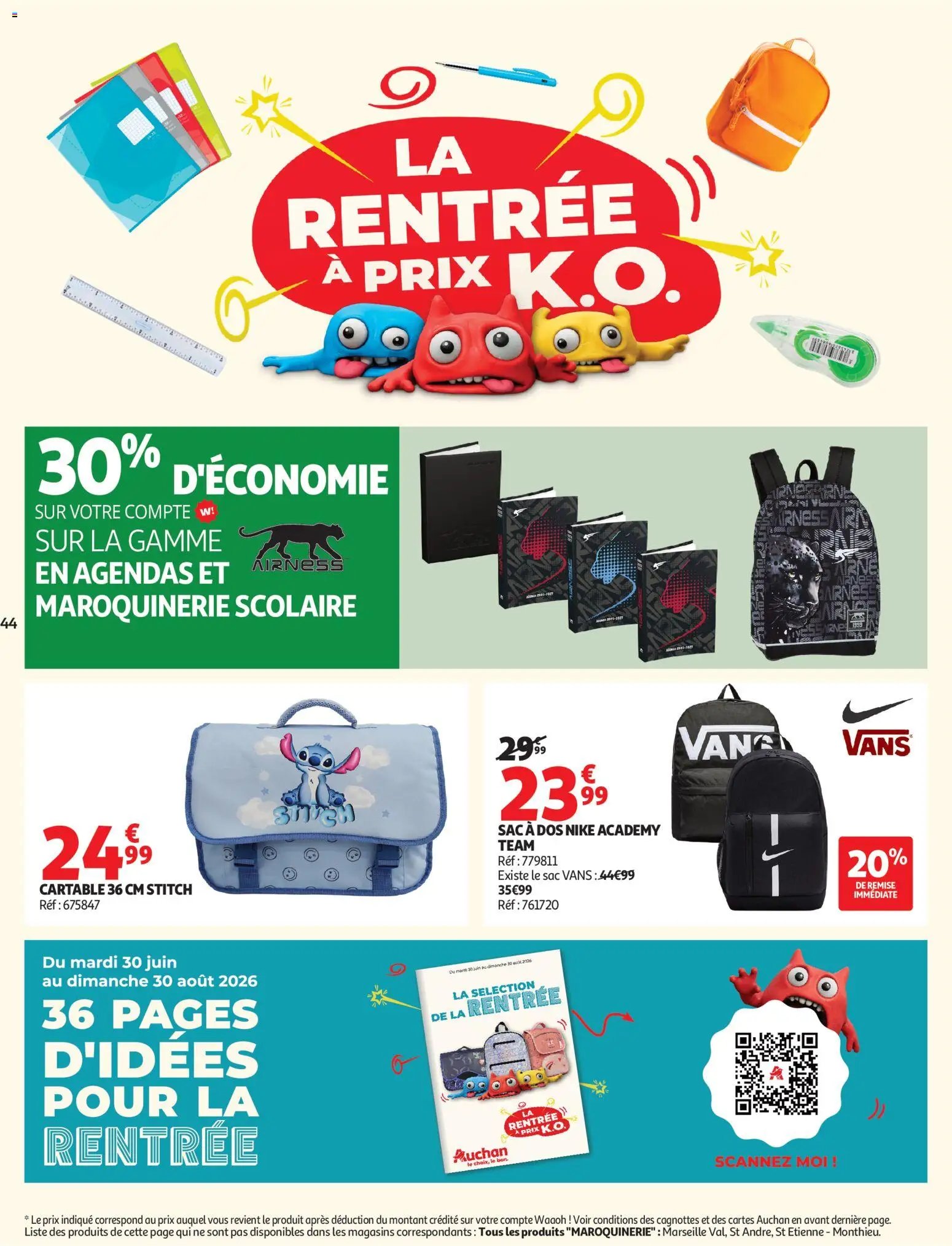 Auchan folder van 07.07.2026 Auchan Tops, Halles hypers
