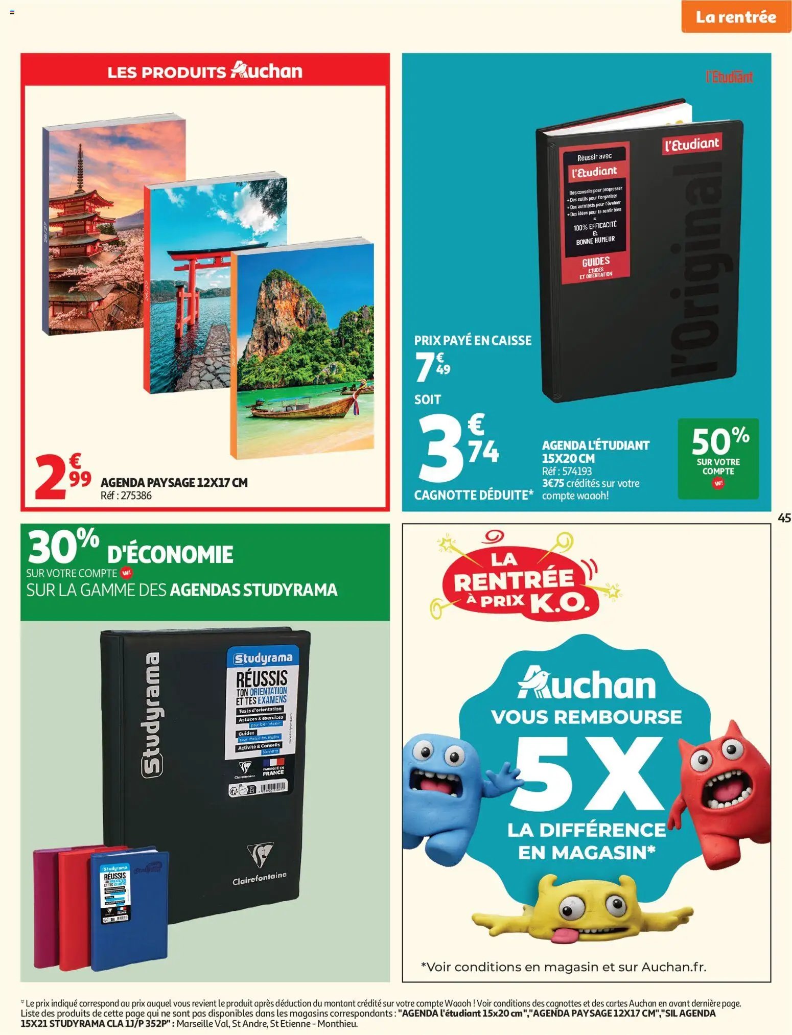 Auchan folder van 07.07.2026 Auchan Tops, Halles hypers