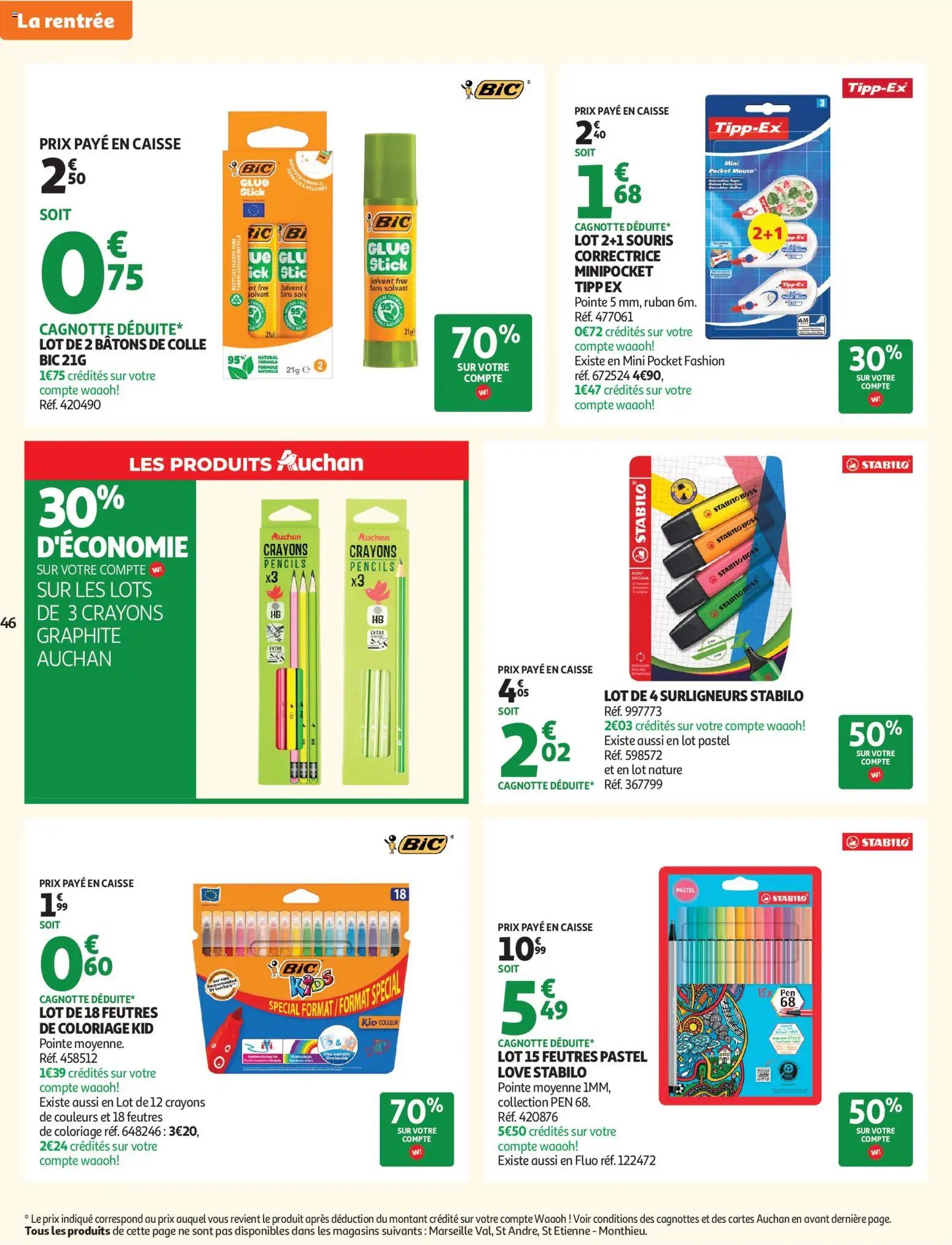 Auchan folder van 07.07.2026 Auchan Tops, Halles hypers