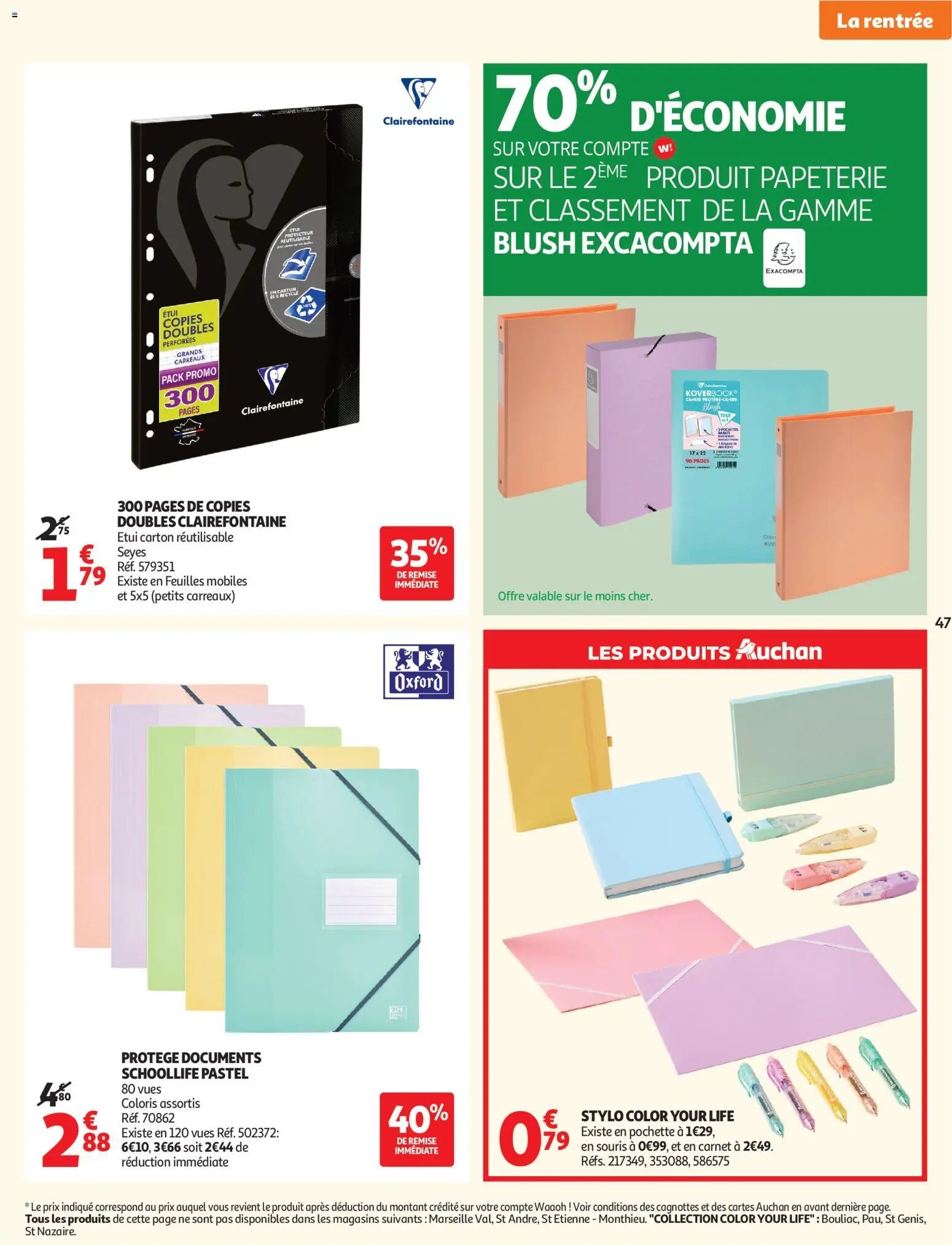 Auchan folder van 07.07.2026 Auchan Tops, Halles hypers