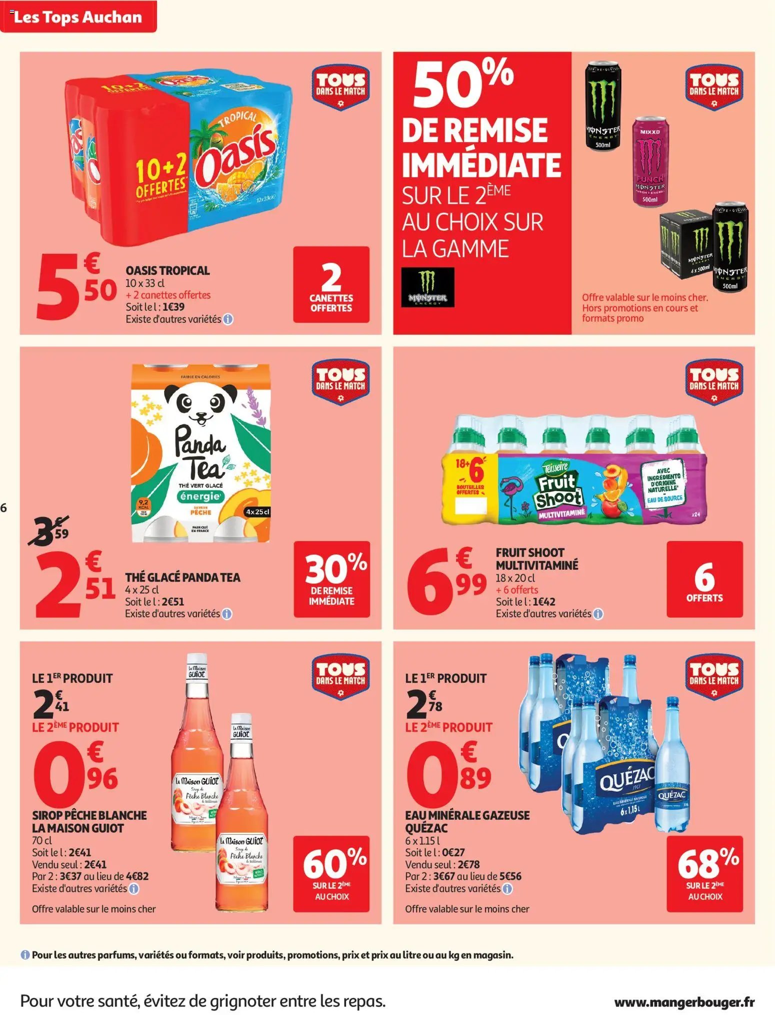Auchan folder van 07.07.2026 Auchan Tops, Halles hypers