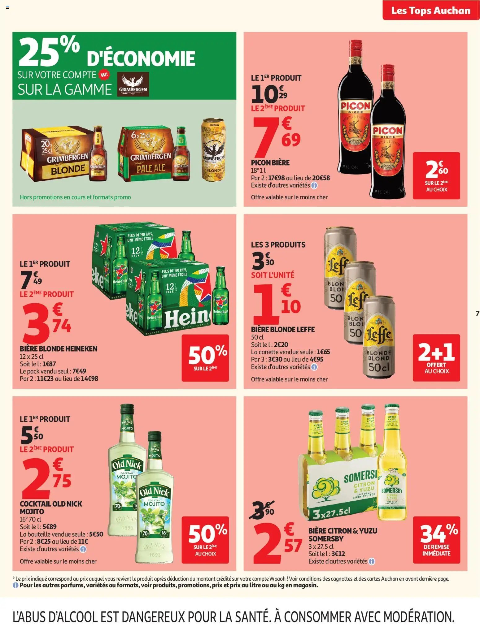 Auchan folder van 07.07.2026 Auchan Tops, Halles hypers