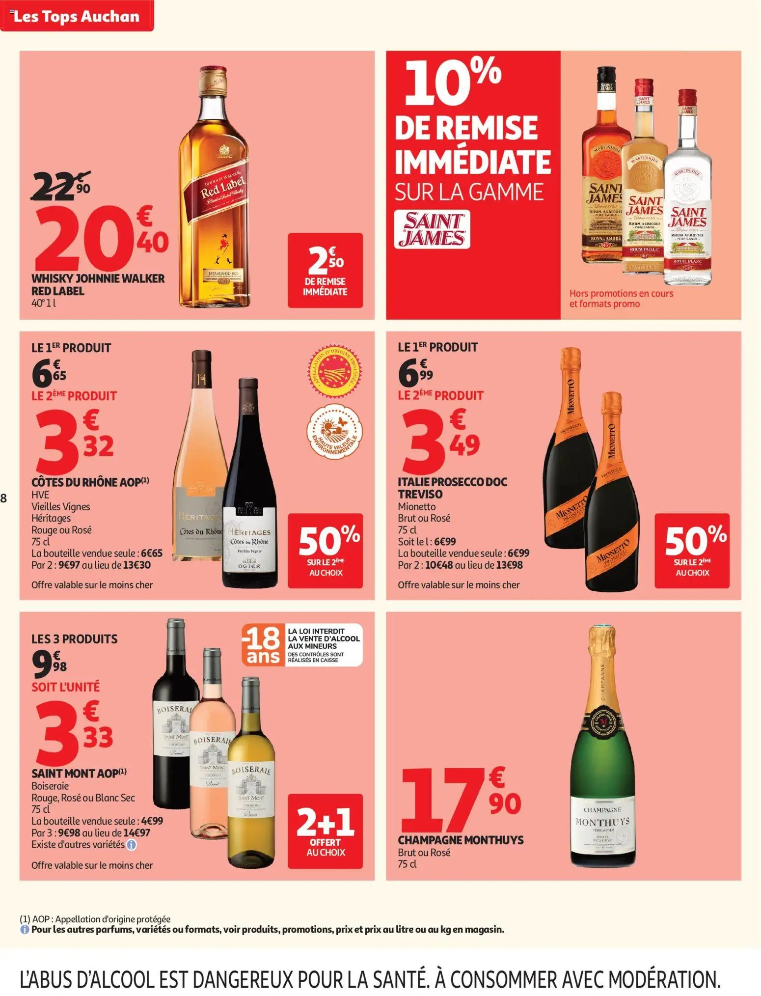 Auchan folder van 07.07.2026 Auchan Tops, Halles hypers