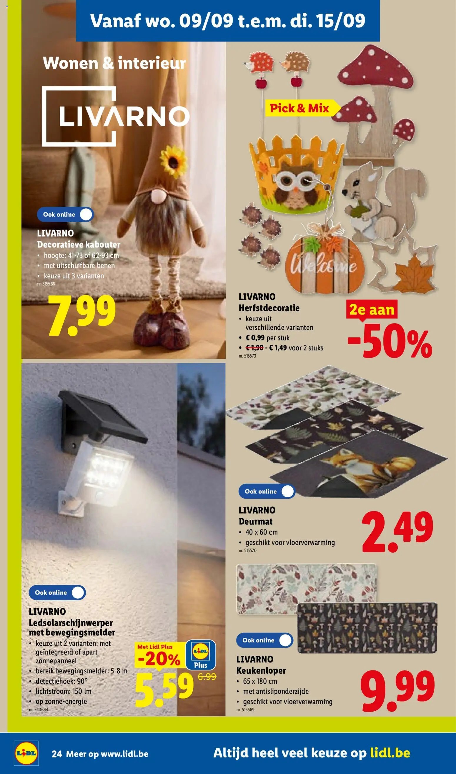 Lidl folder van 07.09.2026 Lidl Folder week 37