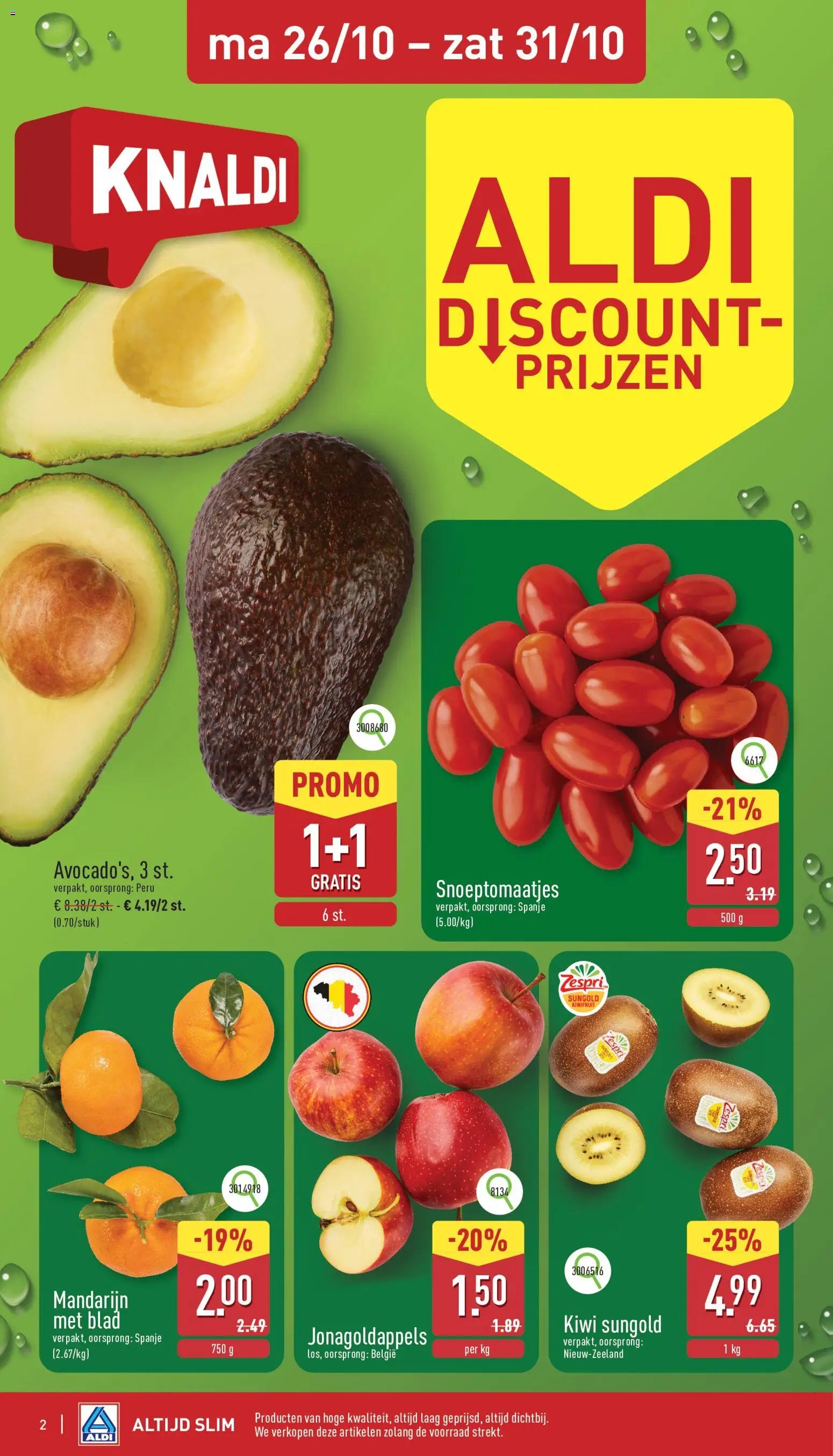 ALDI folder deze week vanaf 26/10/2026 - België