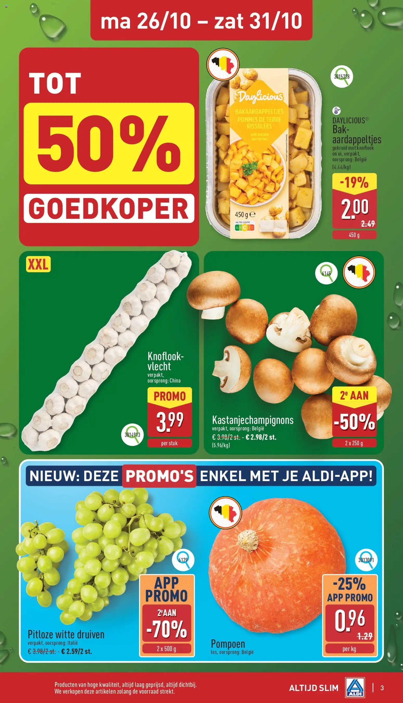 ALDI folder deze week vanaf 26/10/2026 - België