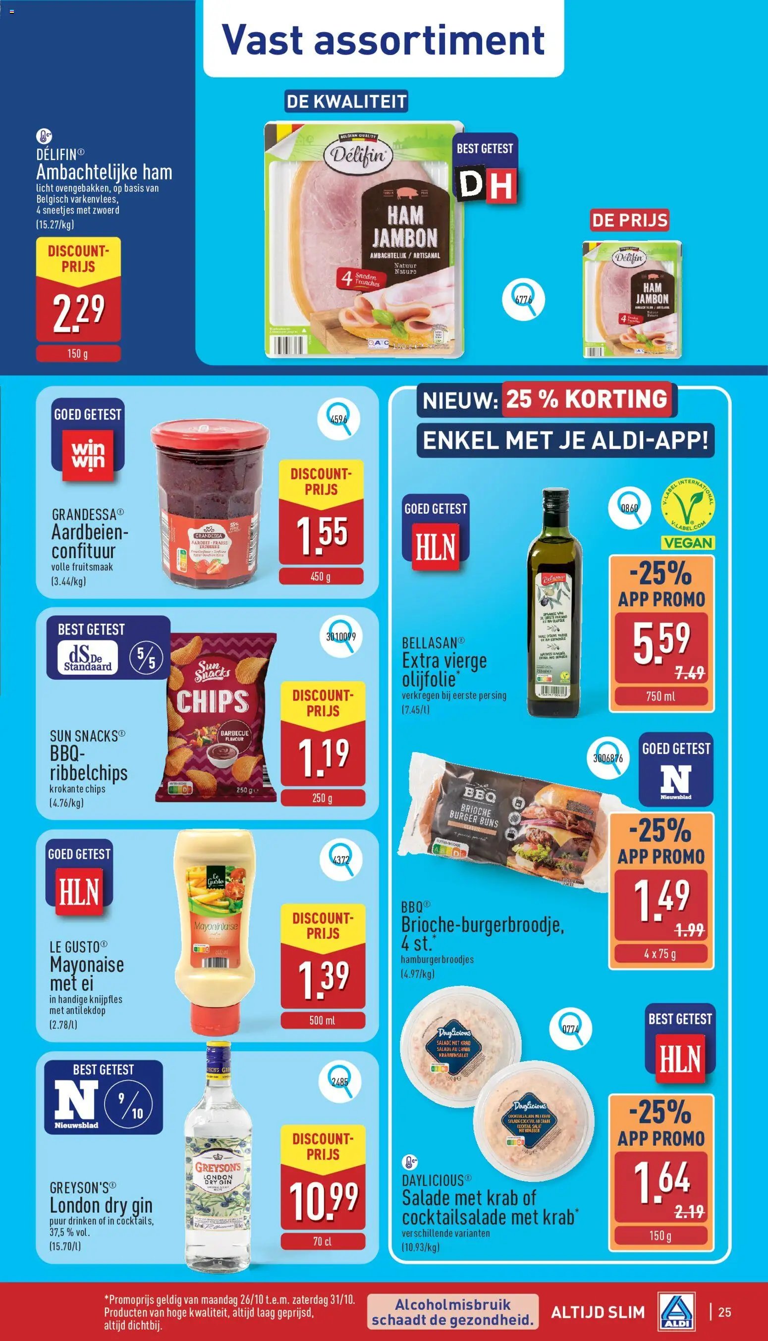 ALDI folder deze week vanaf 26/10/2026 - België