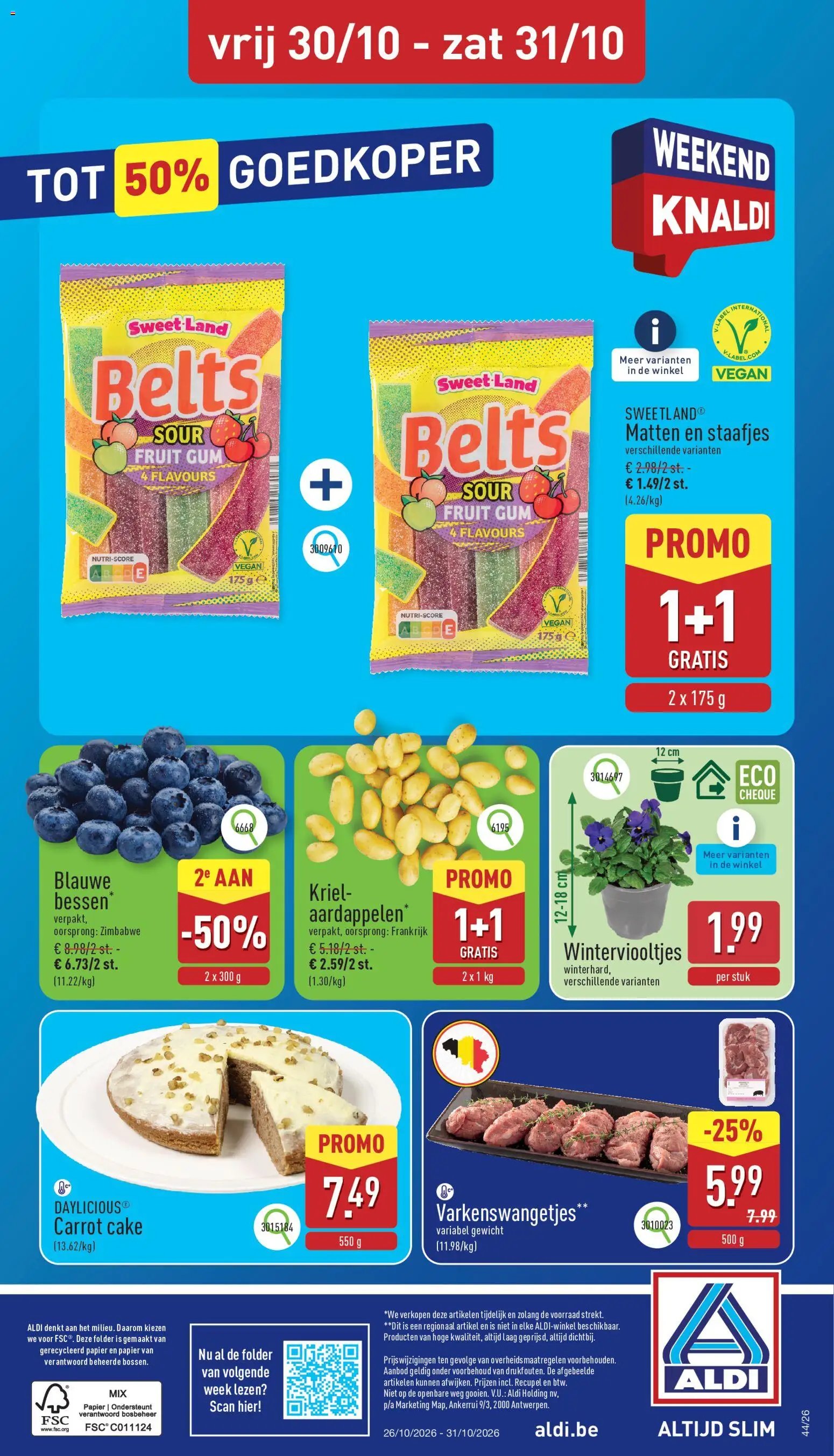 ALDI folder deze week vanaf 26/10/2026 - België