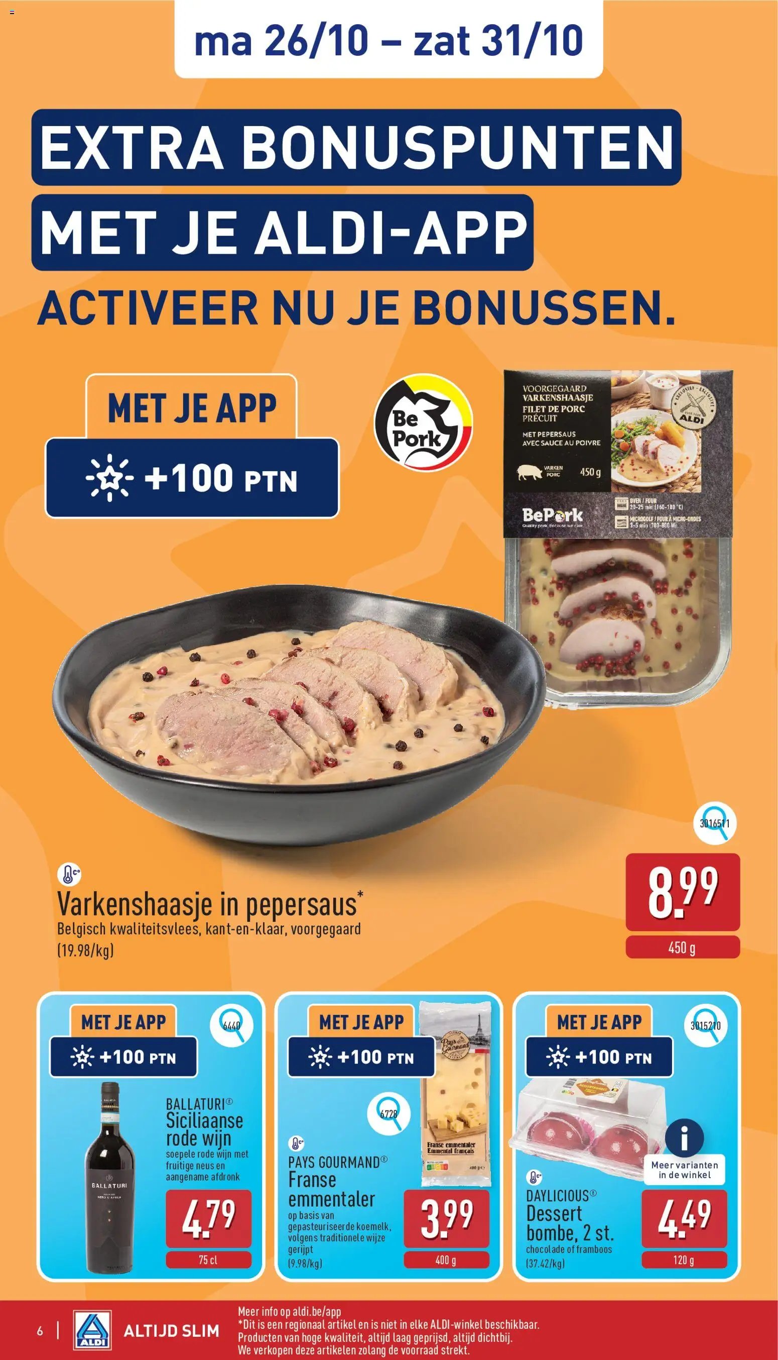 ALDI folder deze week vanaf 26/10/2026 - België