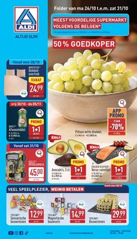 ALDI folder deze week vanaf 26/10/2026 - België