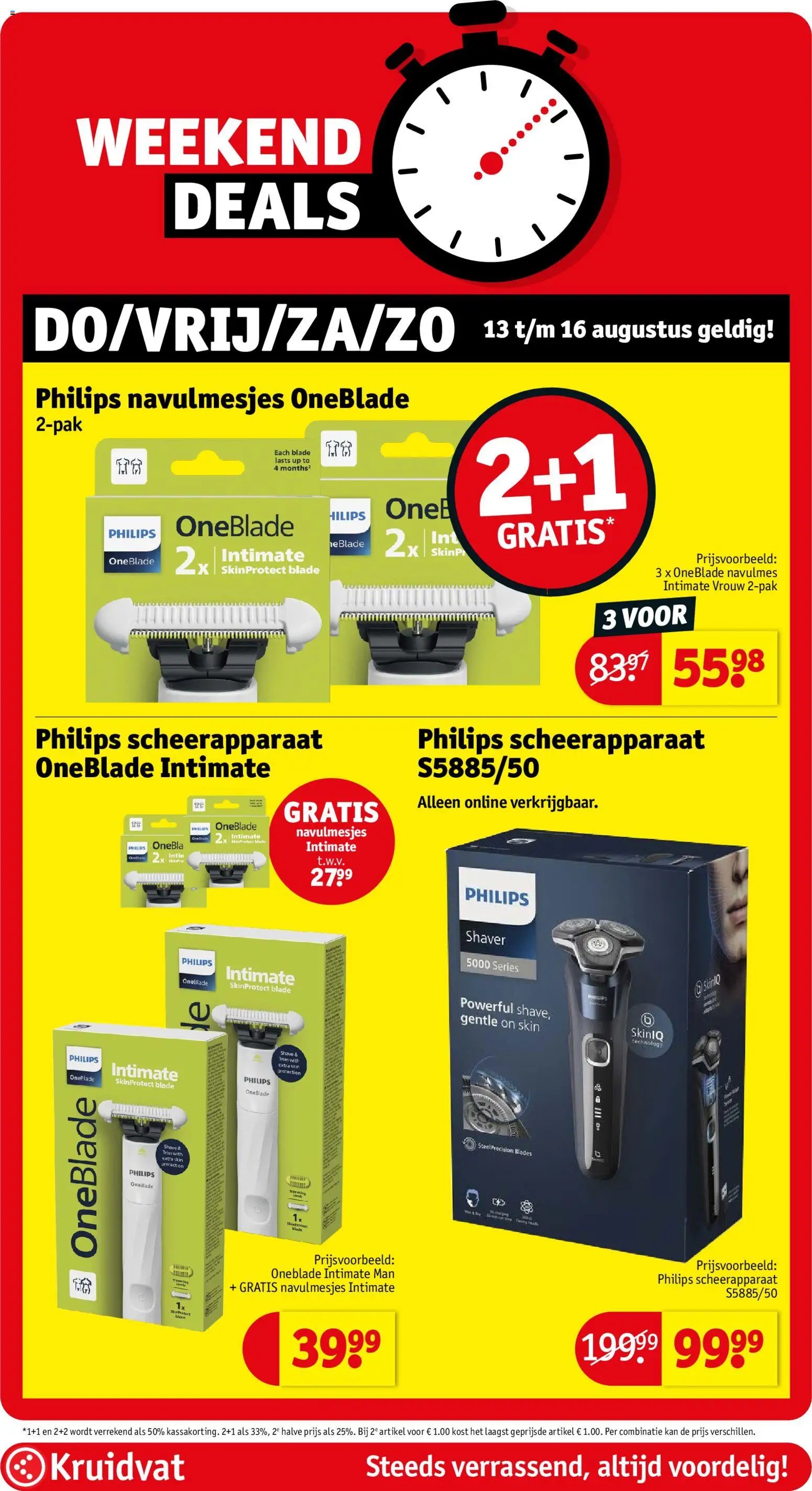 Kruidvat folder van 11.08.2026 Kruidvat folder week 33