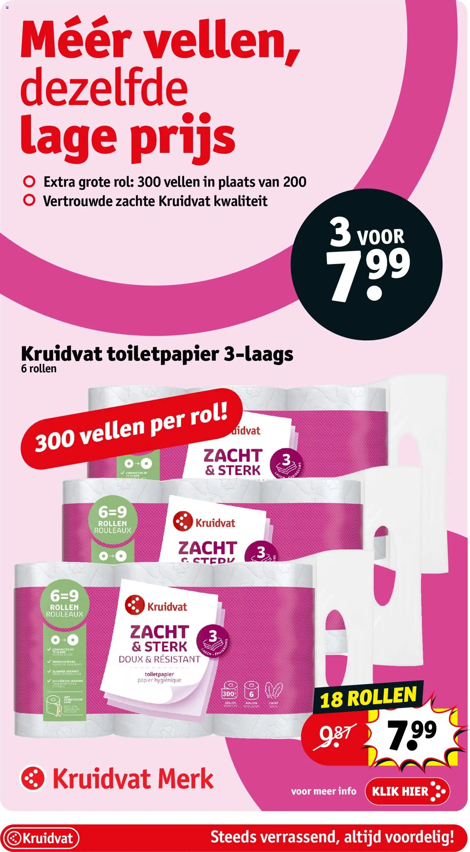Kruidvat folder van 11.08.2026 Kruidvat folder week 33